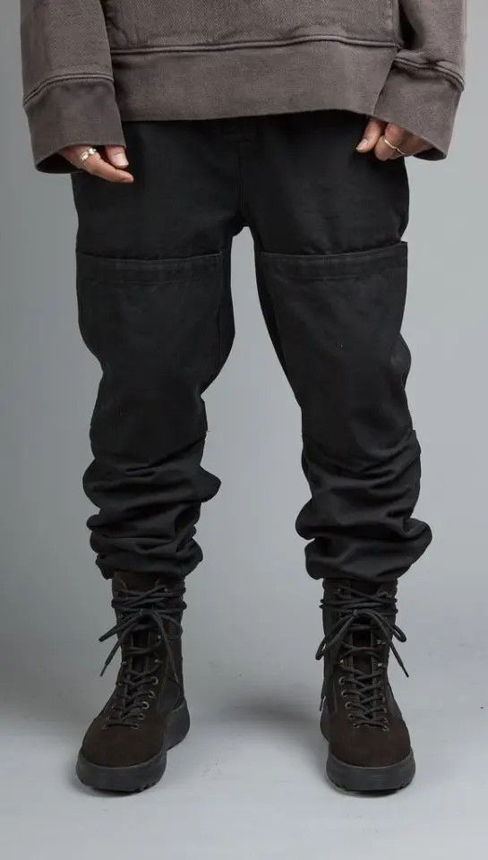 Yeezy Kanye west season 3 Velcro cargo pants sz tag m