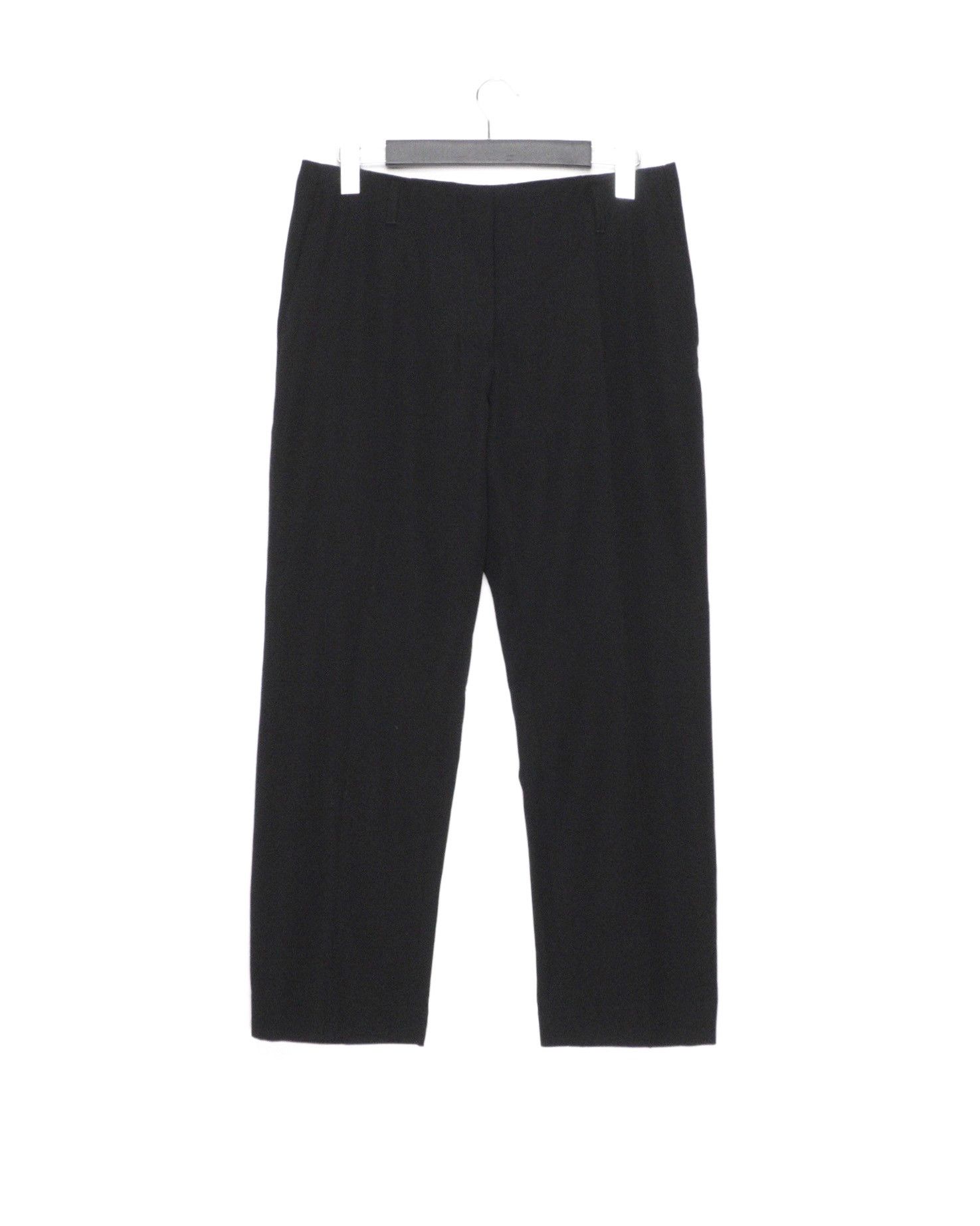 image of Dries Van Noten Philip Wool Black Trousers Pants, Women's (Size 30)