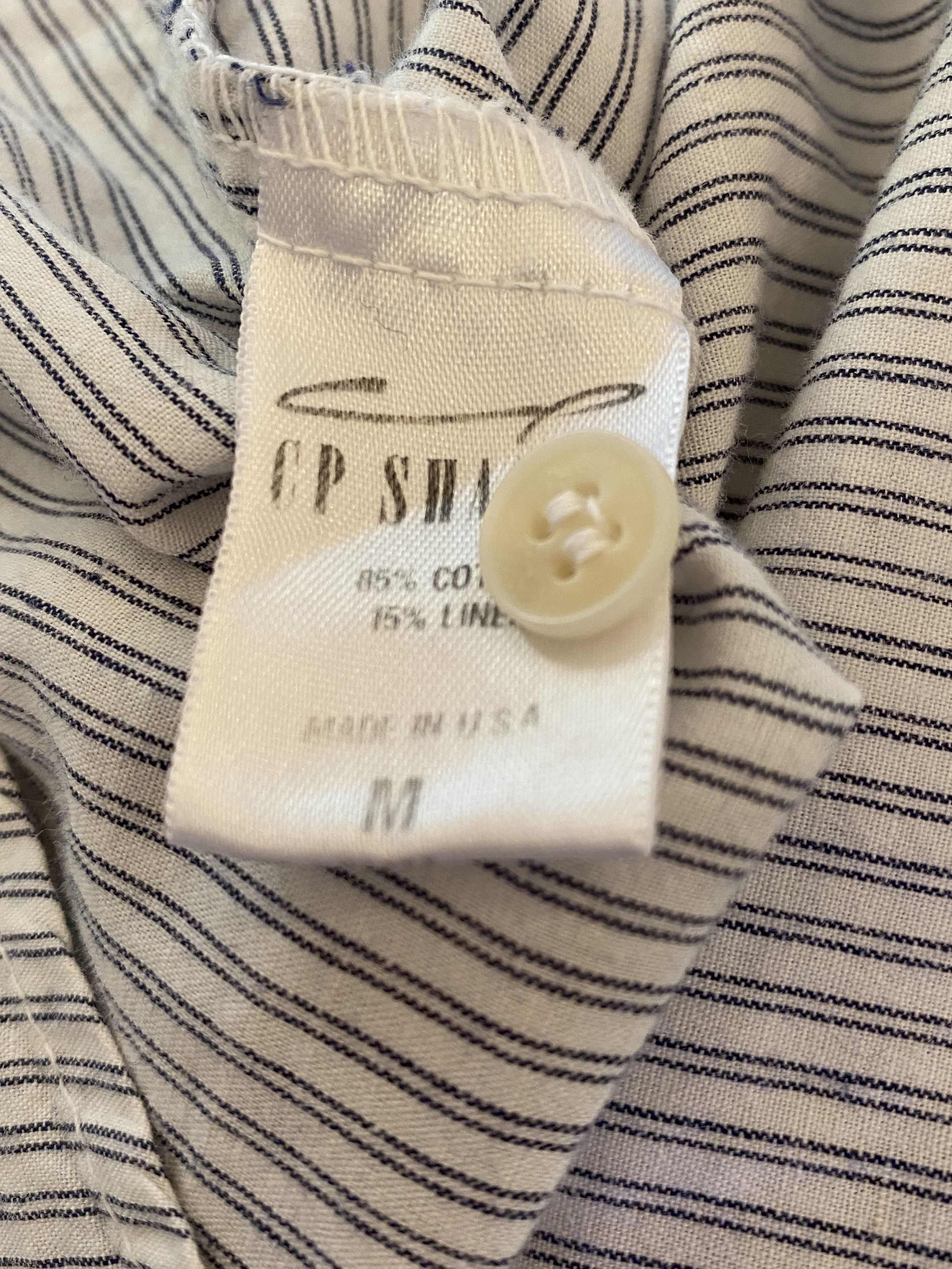 CP Shades CP Shades Button Front Strip Shirt Size M / US 6-8 / IT 42-44 - 4 Thumbnail