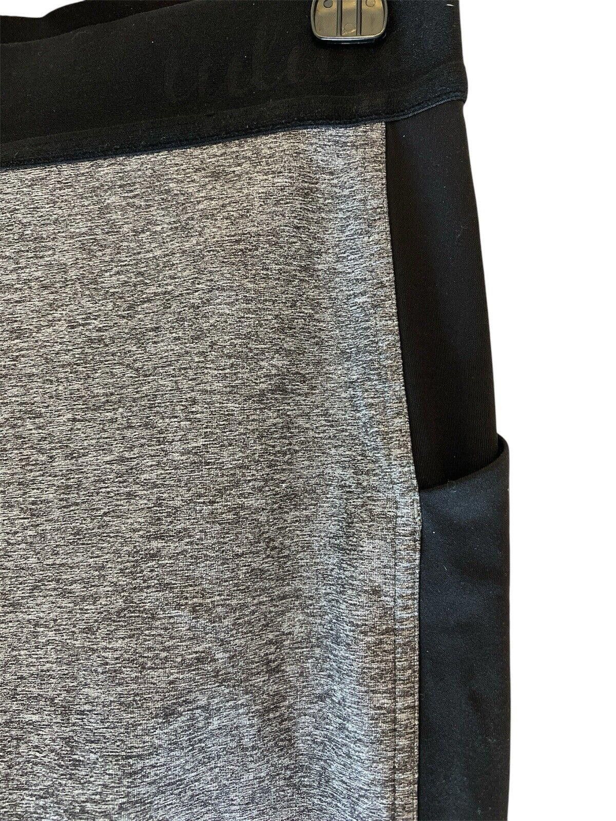 Designer Lululemon Box It Out Tight Heathered Black Size 10 Size 32" / US 10 / IT 46 - 3 Thumbnail