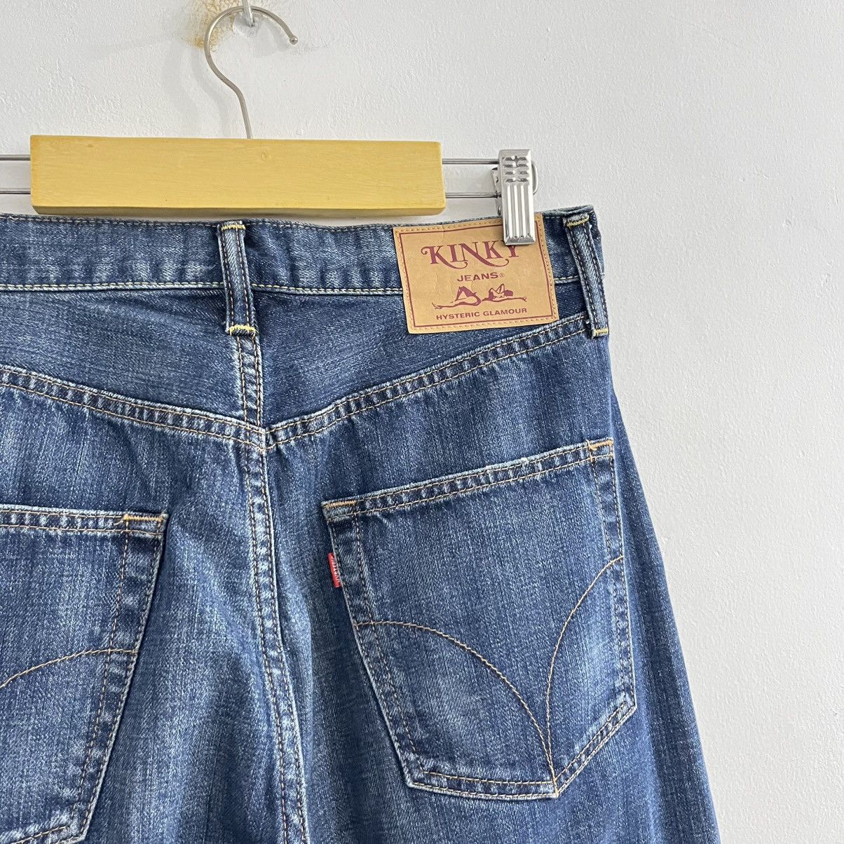 Hysteric Glamour Hysteric Glamour Kinky Denim Line Accent Pant Size US 28 / EU 44 - 9 Thumbnail