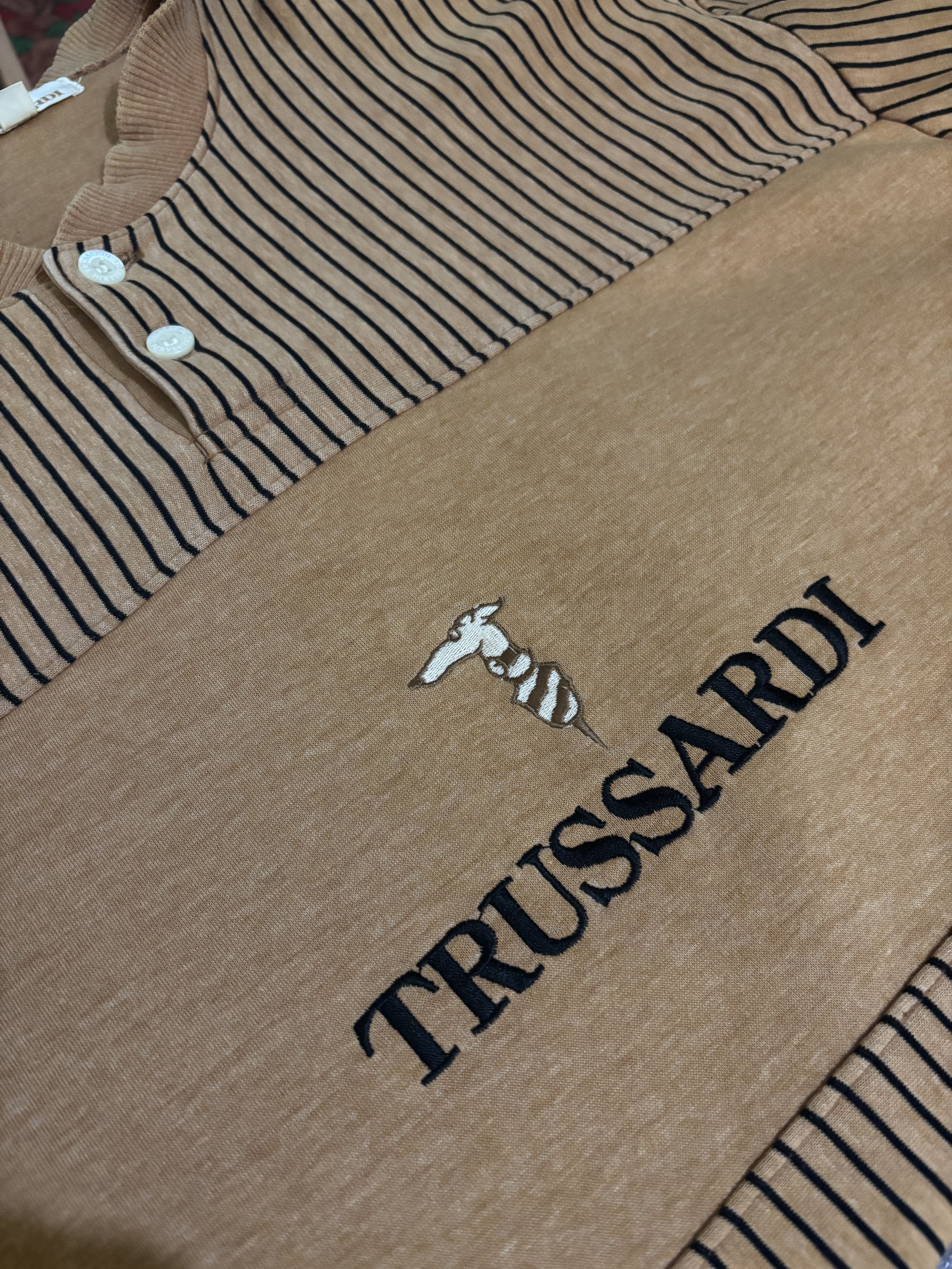 Trussardi Viintage Trussardi Italian Designer Sweatshirt 90s-00s S Size US S / EU 44-46 / 1 - 3 Thumbnail