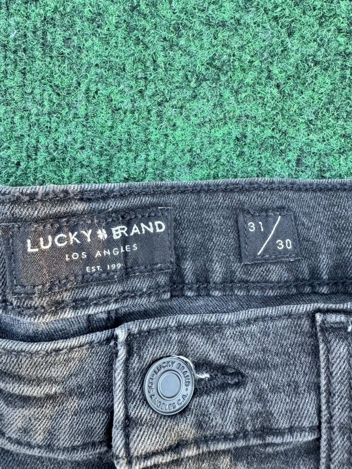 Lucky Brand Lucky Brand 121 Slim Straight Jeans Size US 31 - 3 Thumbnail