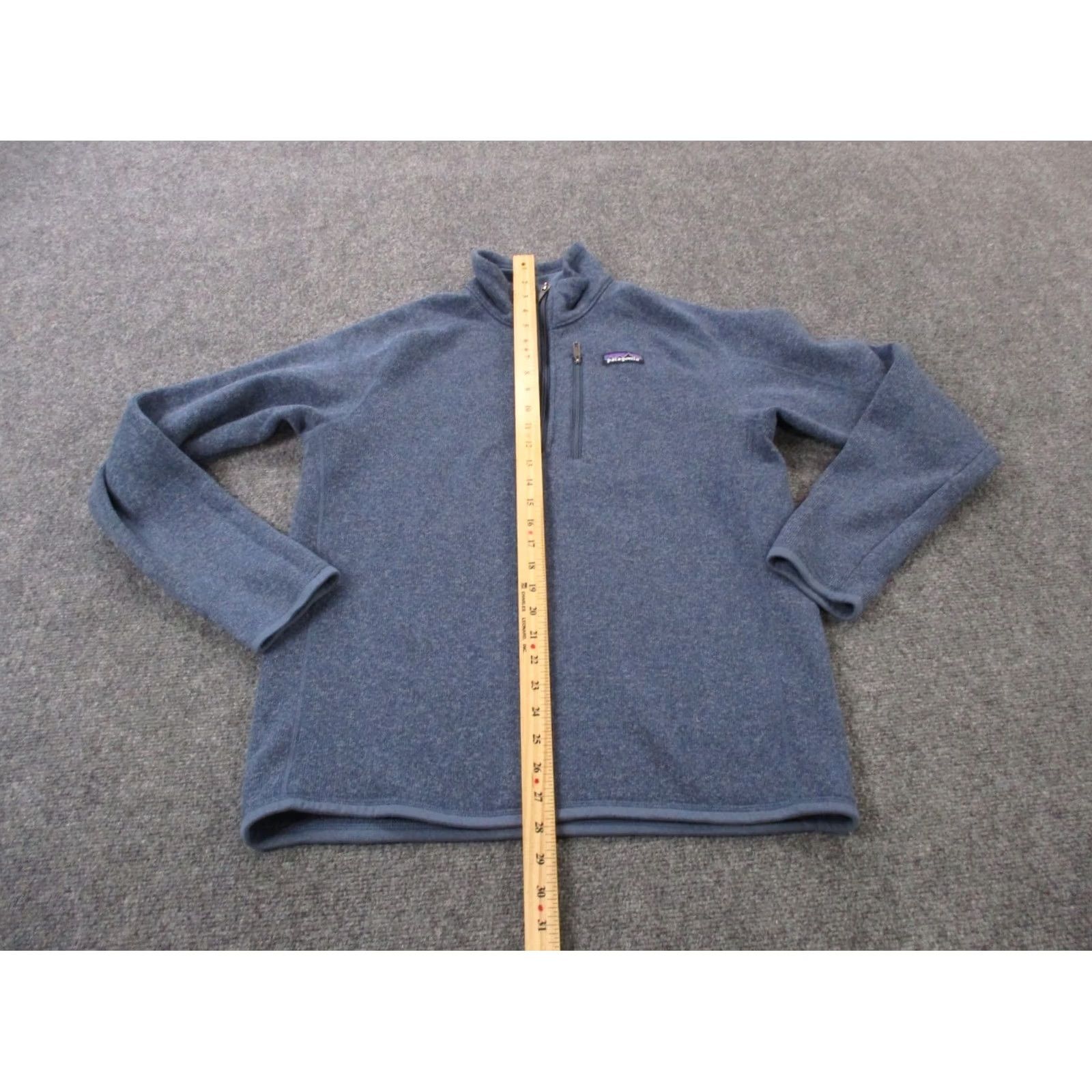 Patagonia Patagonia Jacket Men M Better Sweater Fleece Outdoor Windbreaker Zip Pockets 1/4 Zip Lightweight Blue Regular Mens Size US M / EU 48-50 / 2 - 3 Thumbnail