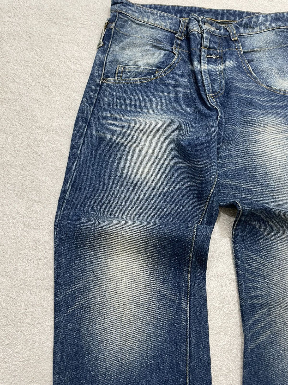 Japanese Brand 2000s Jeanasis Rare Faded y2k Style Size US 28 / EU 44 - 4 Thumbnail
