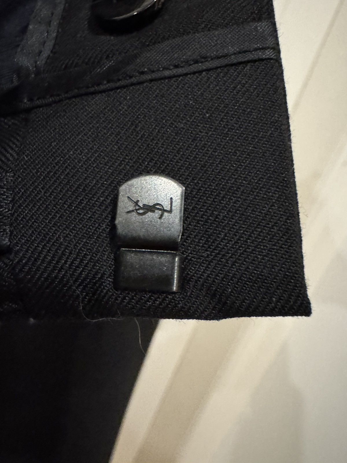 Saint Laurent Paris Virgin Wool skinny trousers NWT 52 Size US 33 - 4 Thumbnail