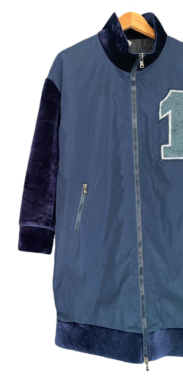 Designer Rare IL VENTO & LA SETA Parka Zipper Jacket Size US L / EU 52-54 / 3 - 2 Thumbnail