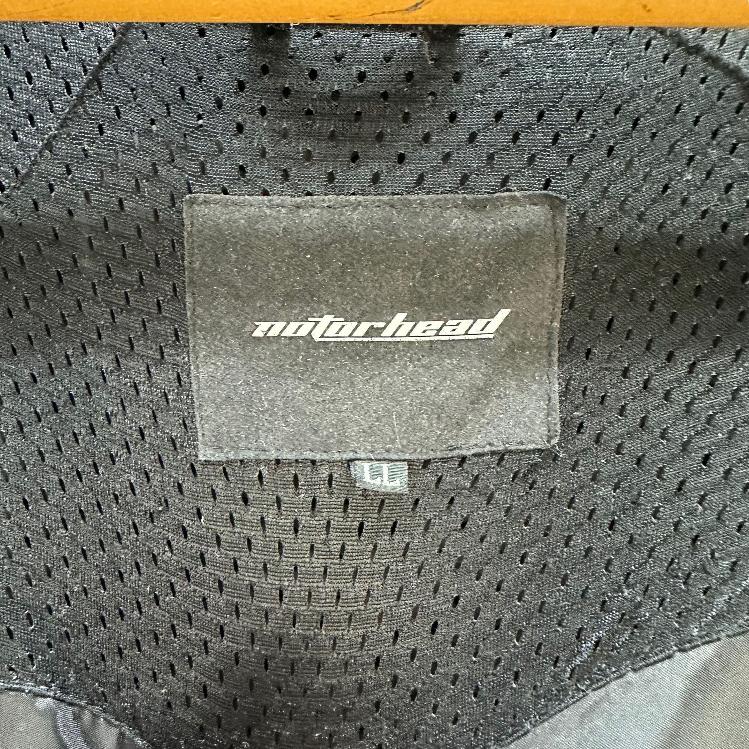 Japanese Brand MOTORHEAD BIG LOGO MOTORCYCLE JACKET #7653-161 Size US L / EU 52-54 / 3 - 13 Thumbnail