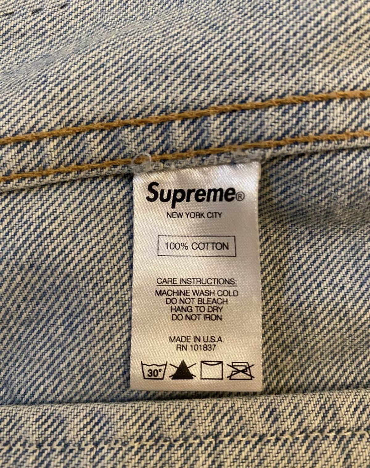 Supreme Supreme black sabbath denim Trucker custom patches Jacket Size US M / EU 48-50 / 2 - 8 Thumbnail
