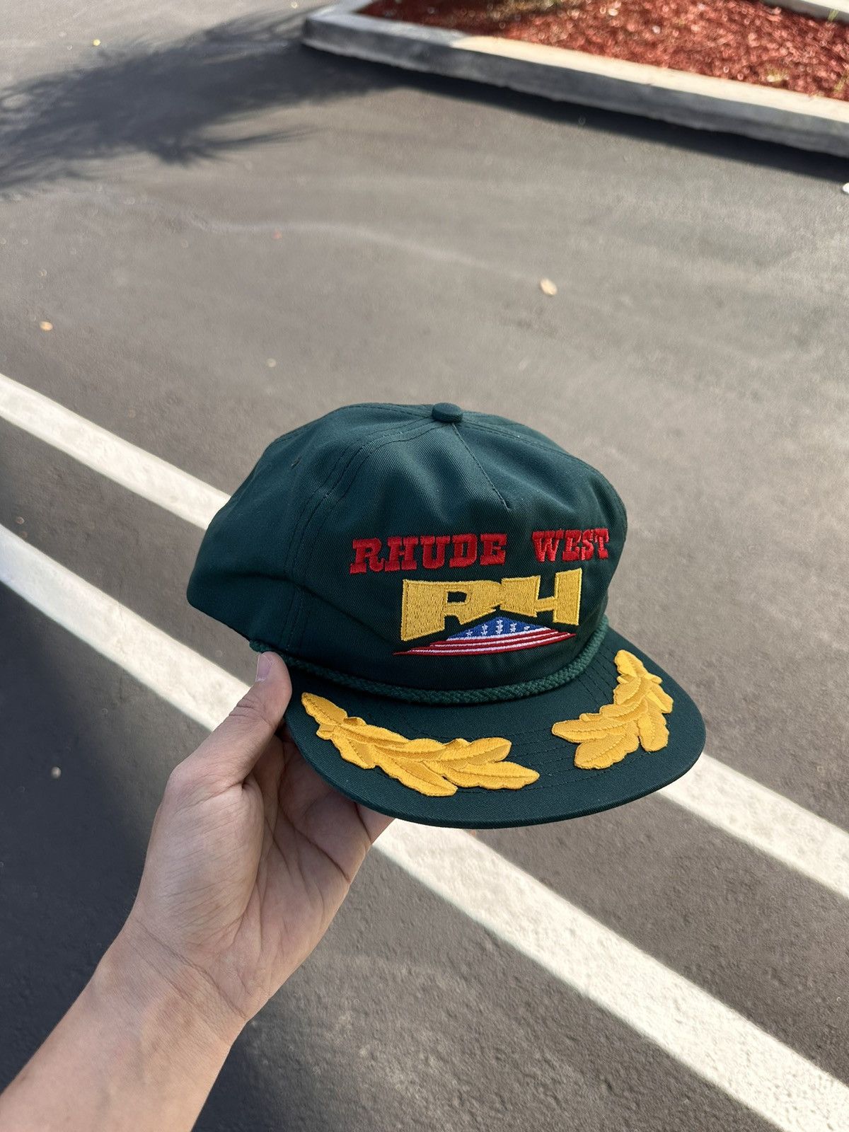 image of Trucker Hat Rhude in Green, Men's
