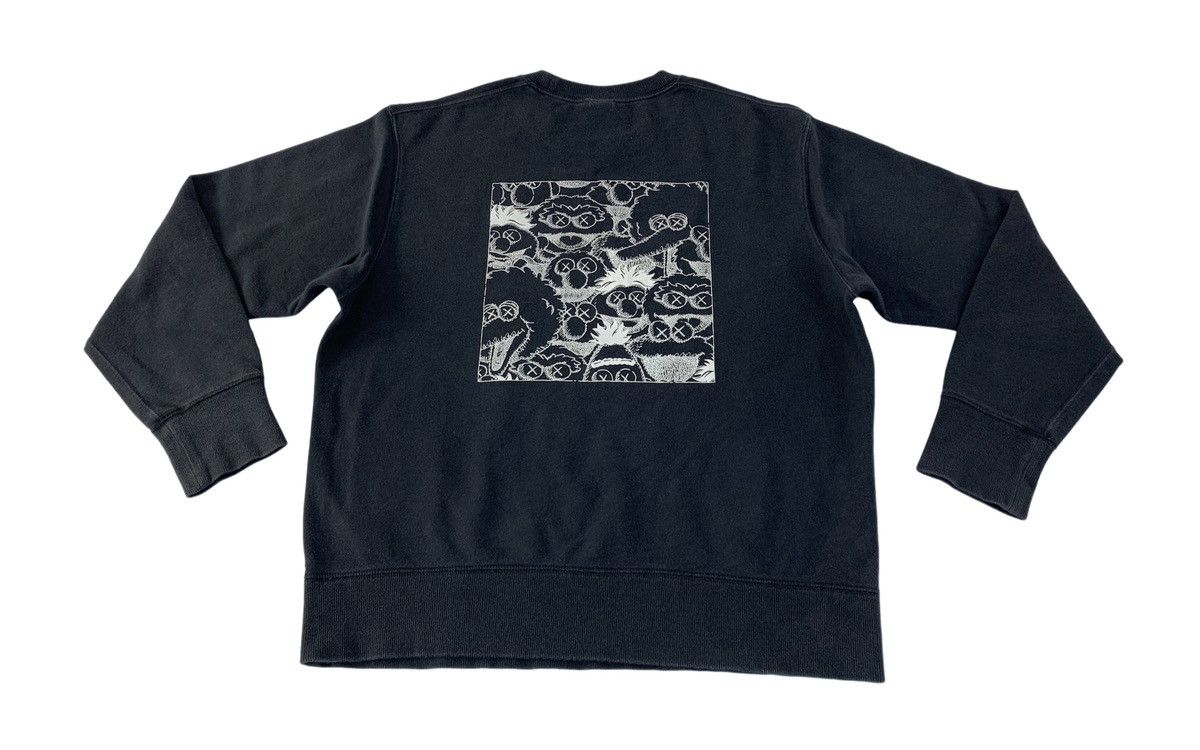 Kaws Kaws X Sesame Street Crewneck Pullover Box Logo Unisex Size US M / EU 48-50 / 2 - 1 Thumbnail