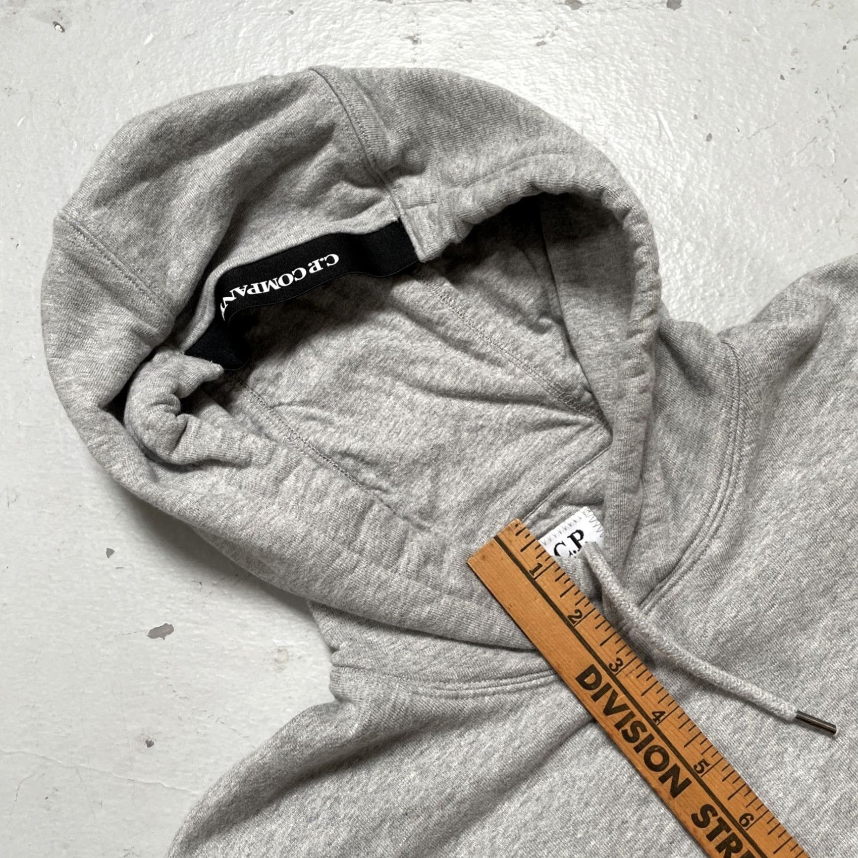 Vintage C.P. Company Gray Goggle-Lens Cotton Fleece Hoodie Sweatshirt L Unisex Adults Size US L / EU 52-54 / 3 - 4 Thumbnail