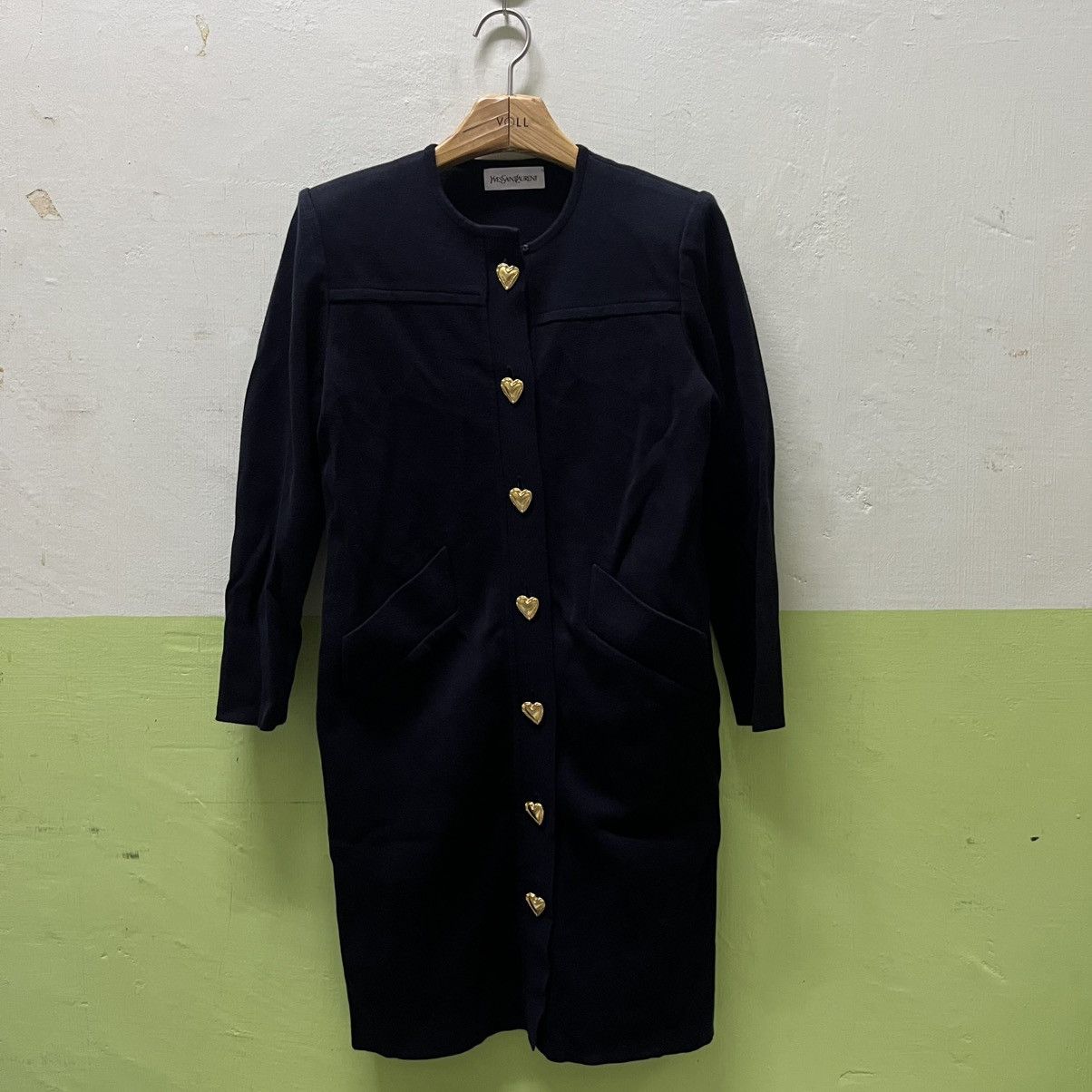 Yves Saint Laurent Rare Vintage Yves Saint Laurent Button Dress Size S / US 4 / IT 40 - 1 Thumbnail