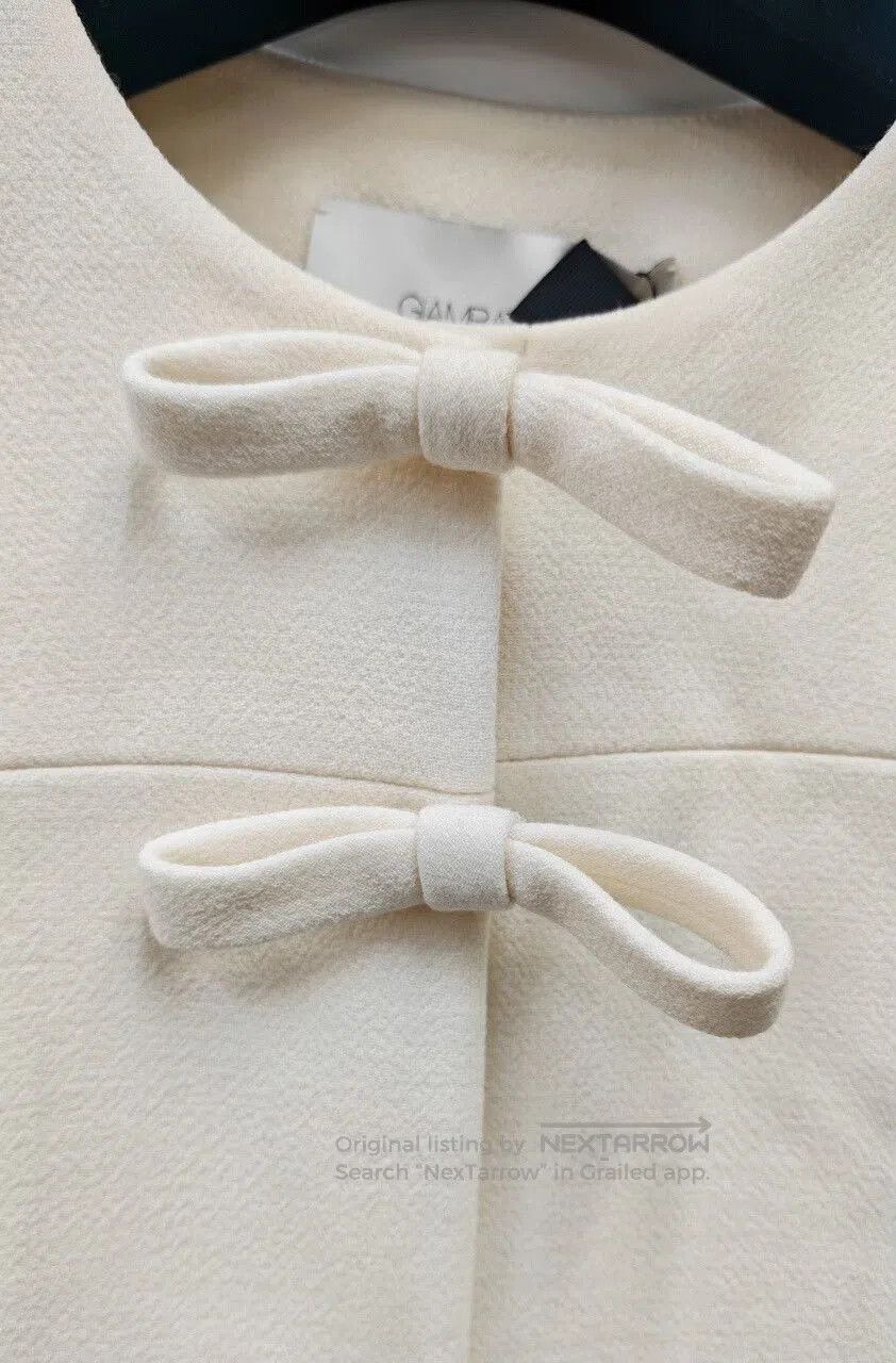 Giambattista Valli Gianbatista Valli Bow Short Jacket. Size M / US 6-8 / IT 42-44 - 3 Thumbnail