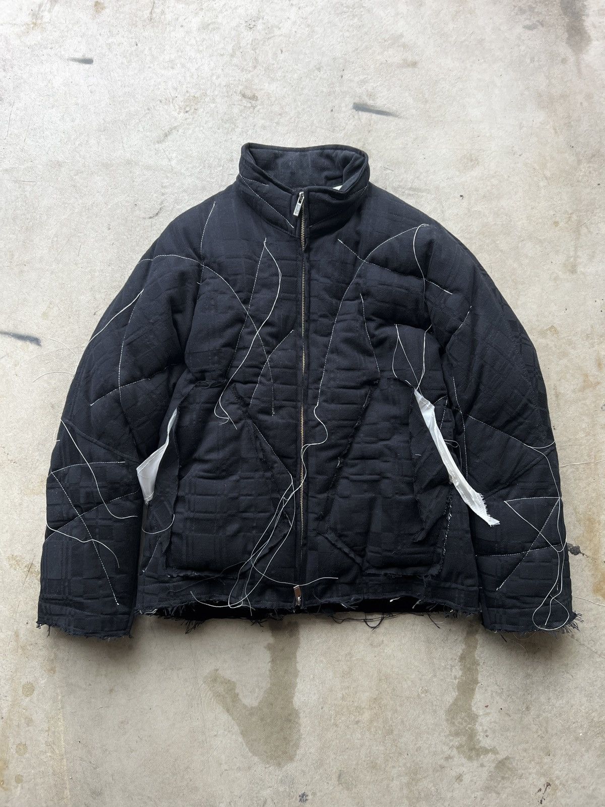 image of Sulvam S/s 2018 Puffer Jacket in Black, Men's (Size Small)