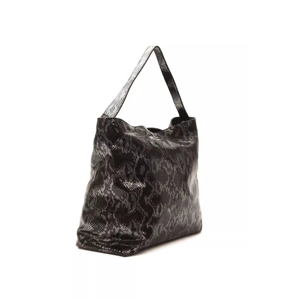 Other Pompei Donatella Gray Leather Shoulder Bag Size ONE SIZE - 2 Thumbnail