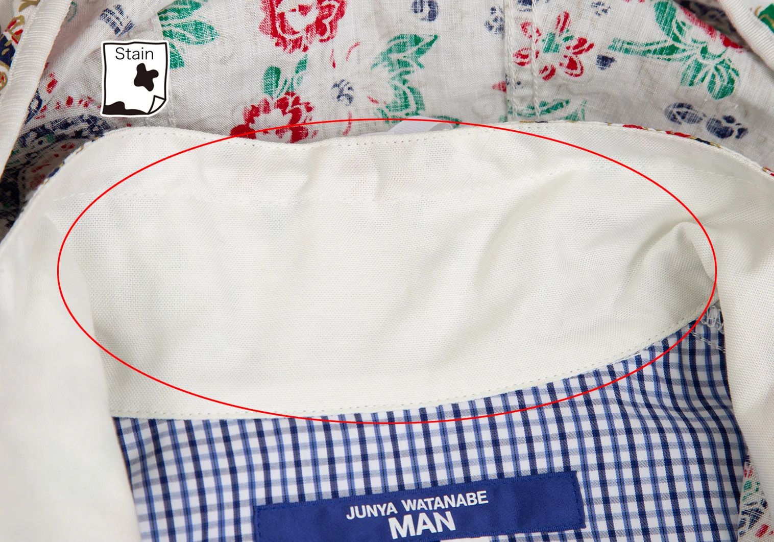Junya Watanabe Colorful Paisley Print Anorak Jacket in White Green Red Size US S / EU 44-46 / 1 - 5 Thumbnail