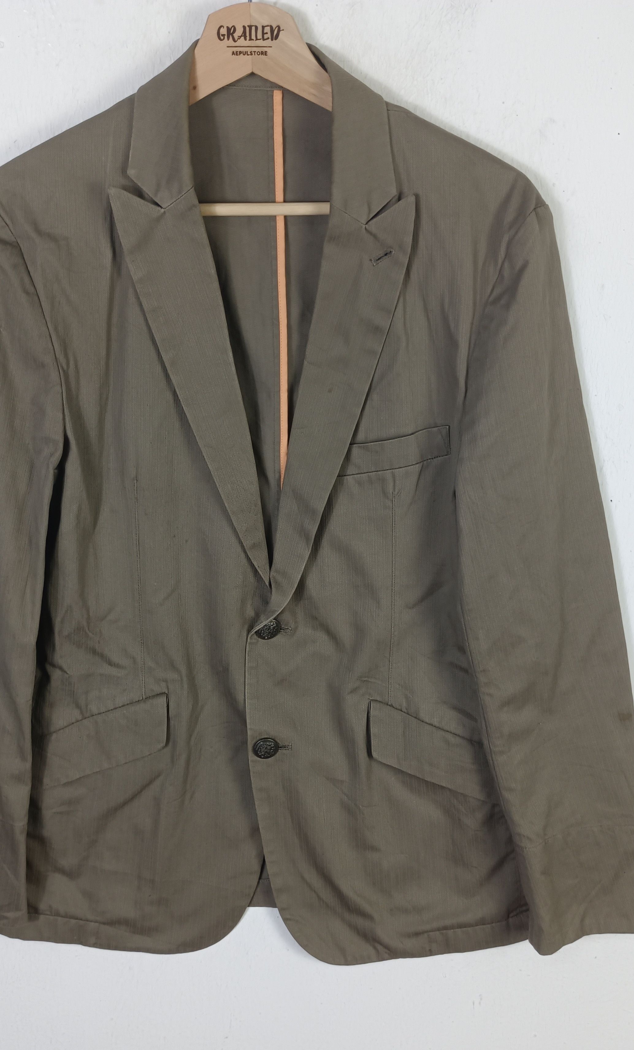 PPFM PPFM Coat/Blazer Men Jacket Size US M / EU 48-50 / 2 - 4 Thumbnail