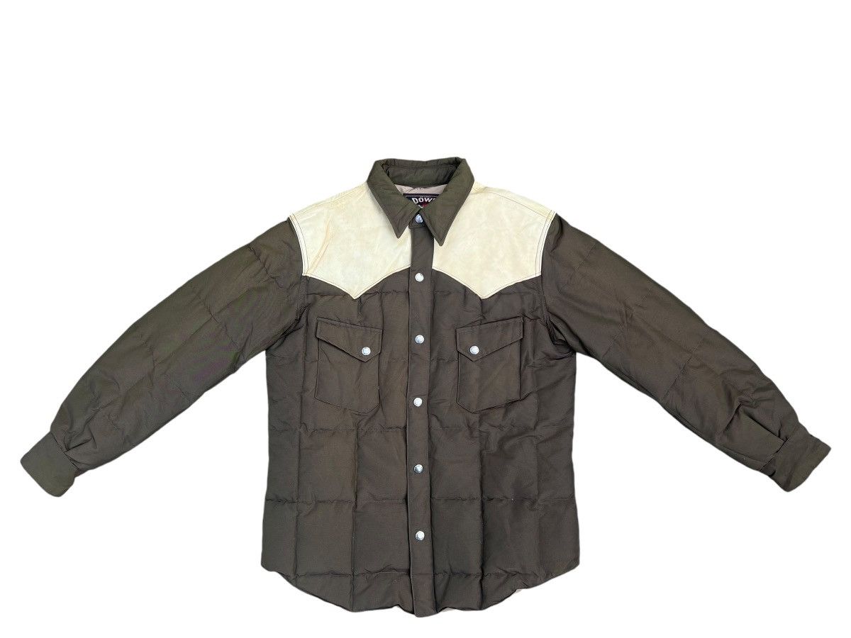Sugar Cane × Toyo Enterprises Sugar Cane Quilt Hybrid Western Down Jacket Shirt Size US L / EU 52-54 / 3 - 1 Thumbnail