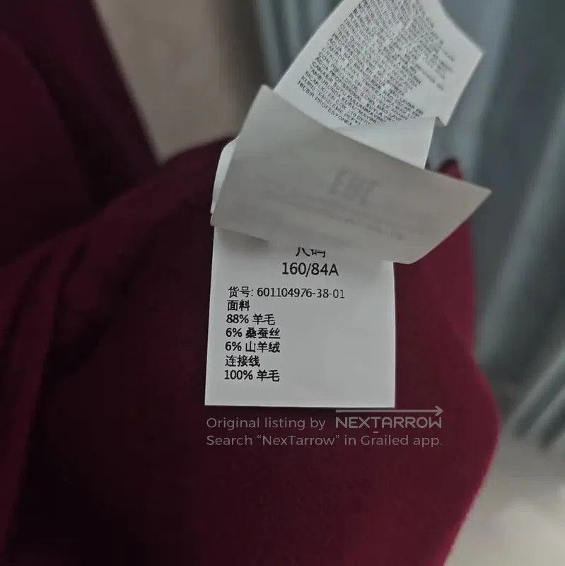 Max Mara MaxMara Wool Long Coat in Rose Red . Size M / US 6-8 / IT 42-44 - 4 Thumbnail