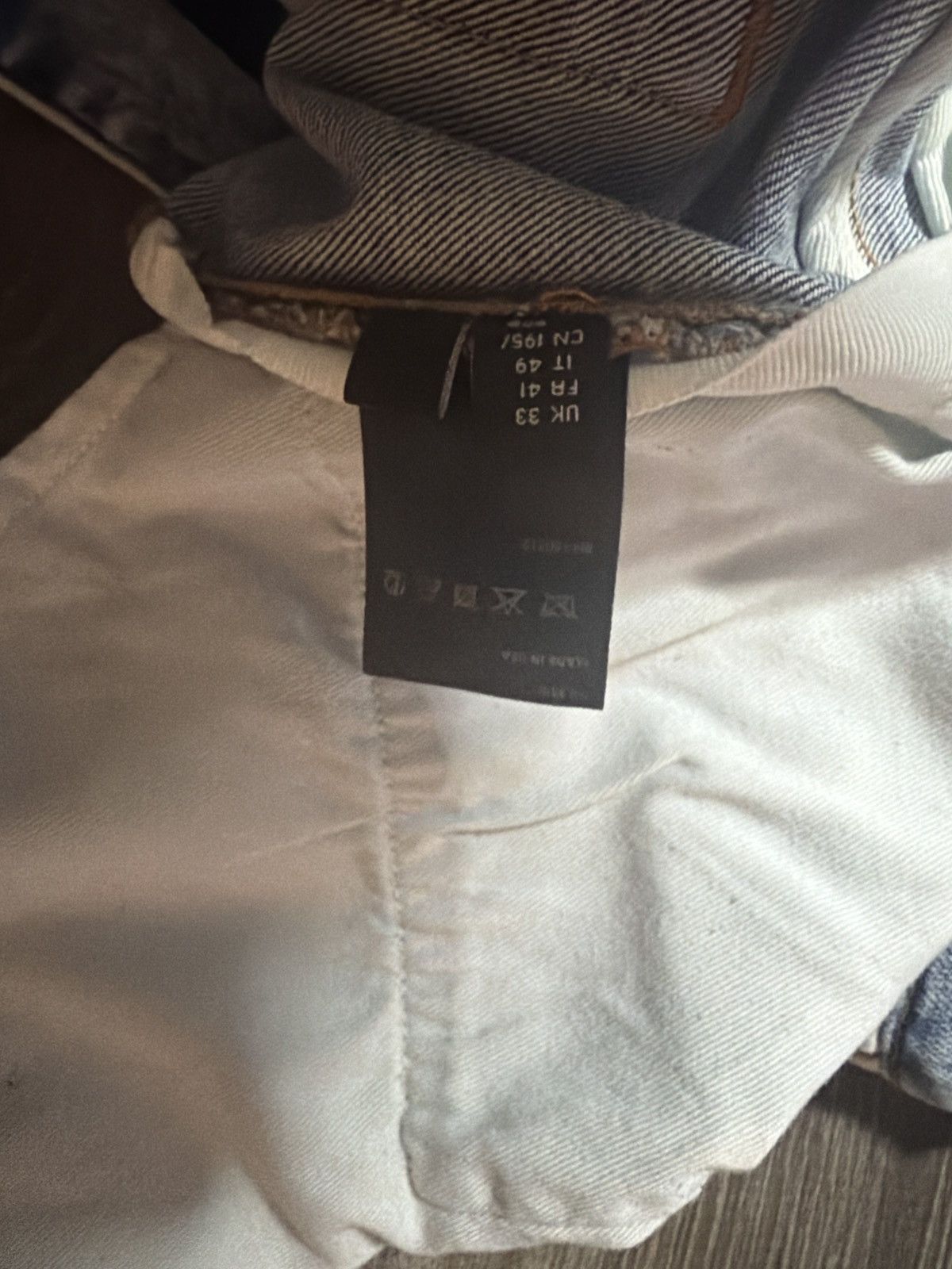 Amiri Amiri Blue stacked jeans Size US 33 - 8 Thumbnail