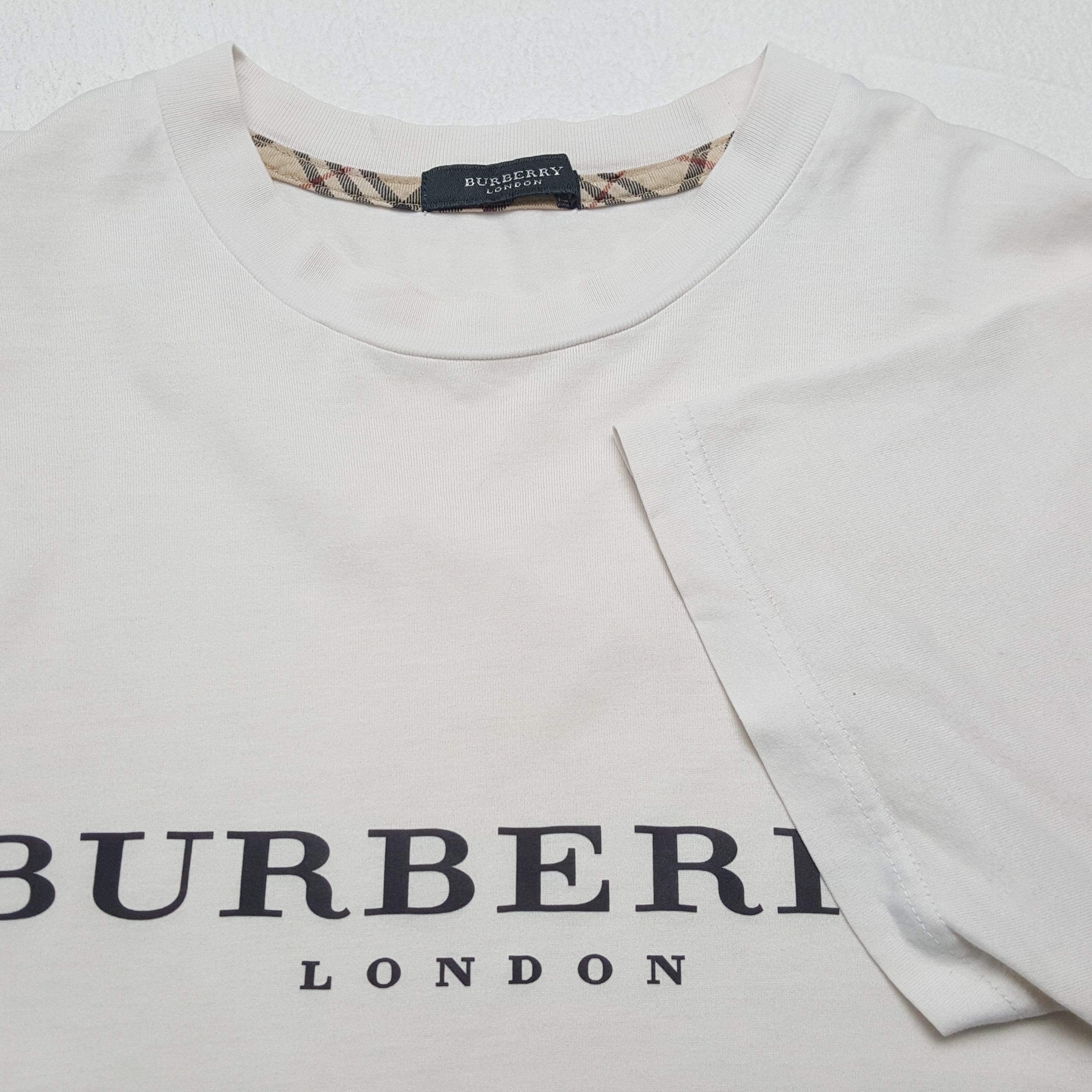 Burberry × Vintage BURBERRY LONDON Fashion Style Custom Tshirt Size US M / EU 48-50 / 2 - 6 Thumbnail
