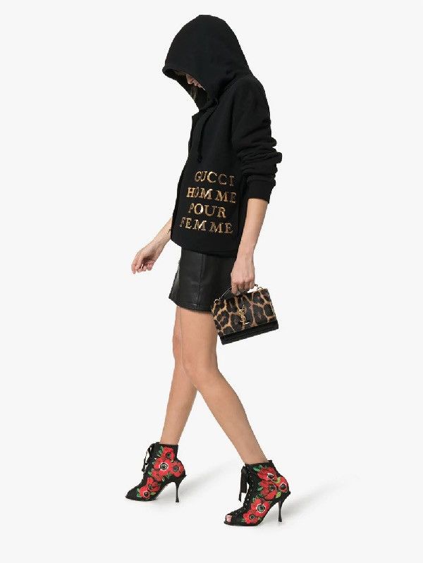Gucci 🇮🇹 Gucci Homme Pour Femme Hoodie Cardigan Gold Buttons Italy Size XXS / US 00 / IT 34 - 5 Thumbnail