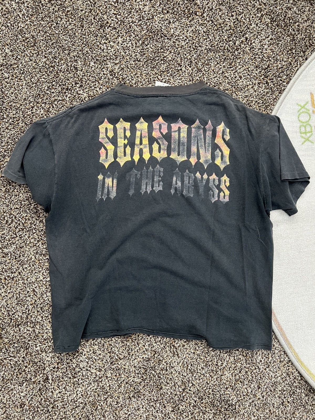 Vintage Super Faded Thrashed Vintage Slayer Seasons in the Abyss Size US XL / EU 56 / 4 - 2 Thumbnail