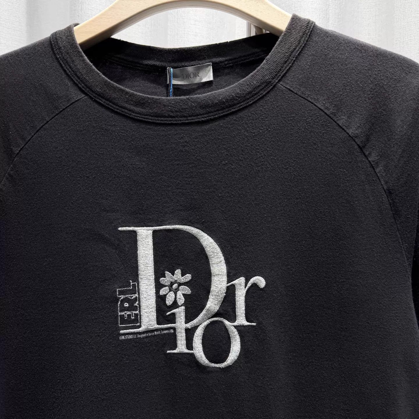 Dior DIOR x ERL 24 New Black Short Sleeve T - Shirt S Size US S / EU 44-46 / 1 - 3 Thumbnail