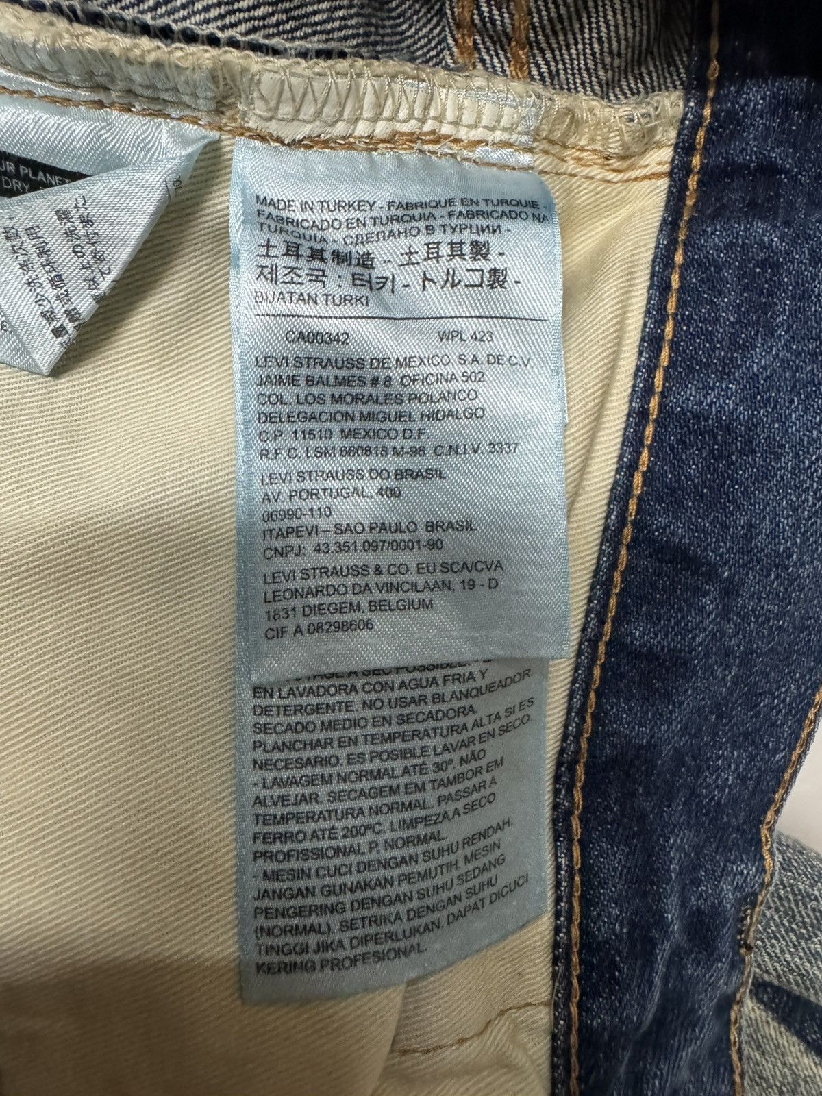 Levi's 💥RARE SELVEDGE💥LEVI'S ( LVC ) 505 BELL BOTTOM BIG E MUDWASH Size US 26 / EU 42 - 13 Thumbnail