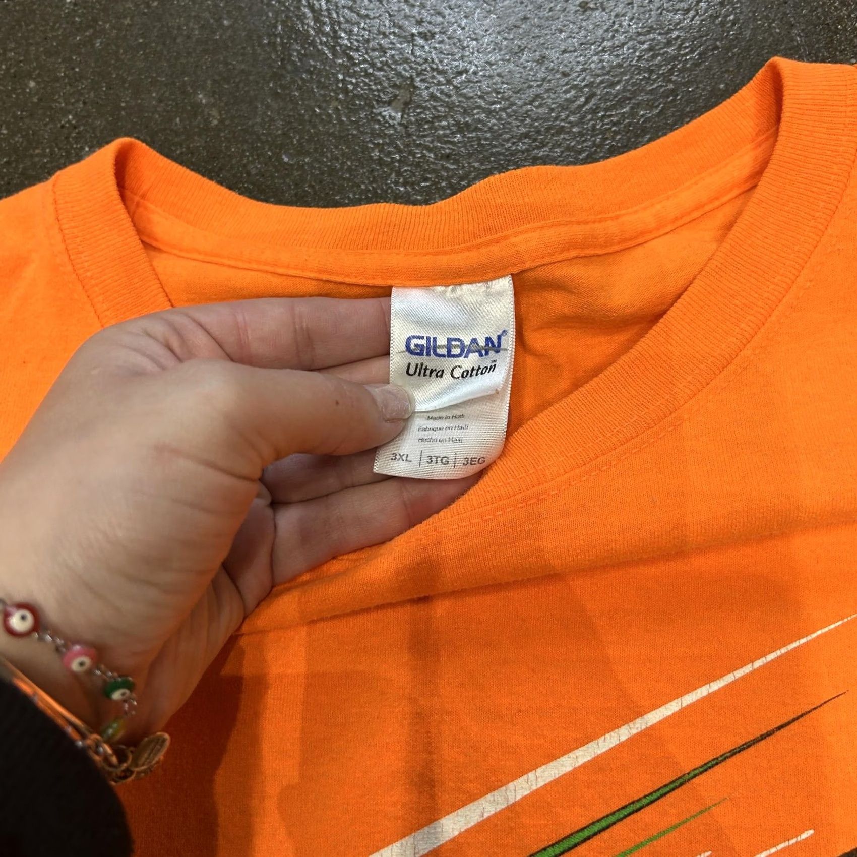 Gildan Morgan Motorsports Shirt Mens 3XL Orange T-Shirt Graphic Print Racing Car Tee Crew Neck Short Sleeve Cotton Gildan Ultra Cotton Size US XXL / EU 58 / 5 - 3 Thumbnail
