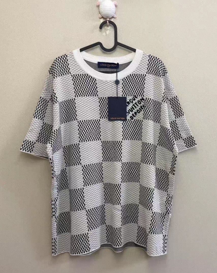Louis Vuitton LV 2024 Pharrell Collection Knit Tee. Size US XL / EU 56 / 4 - 1 Thumbnail