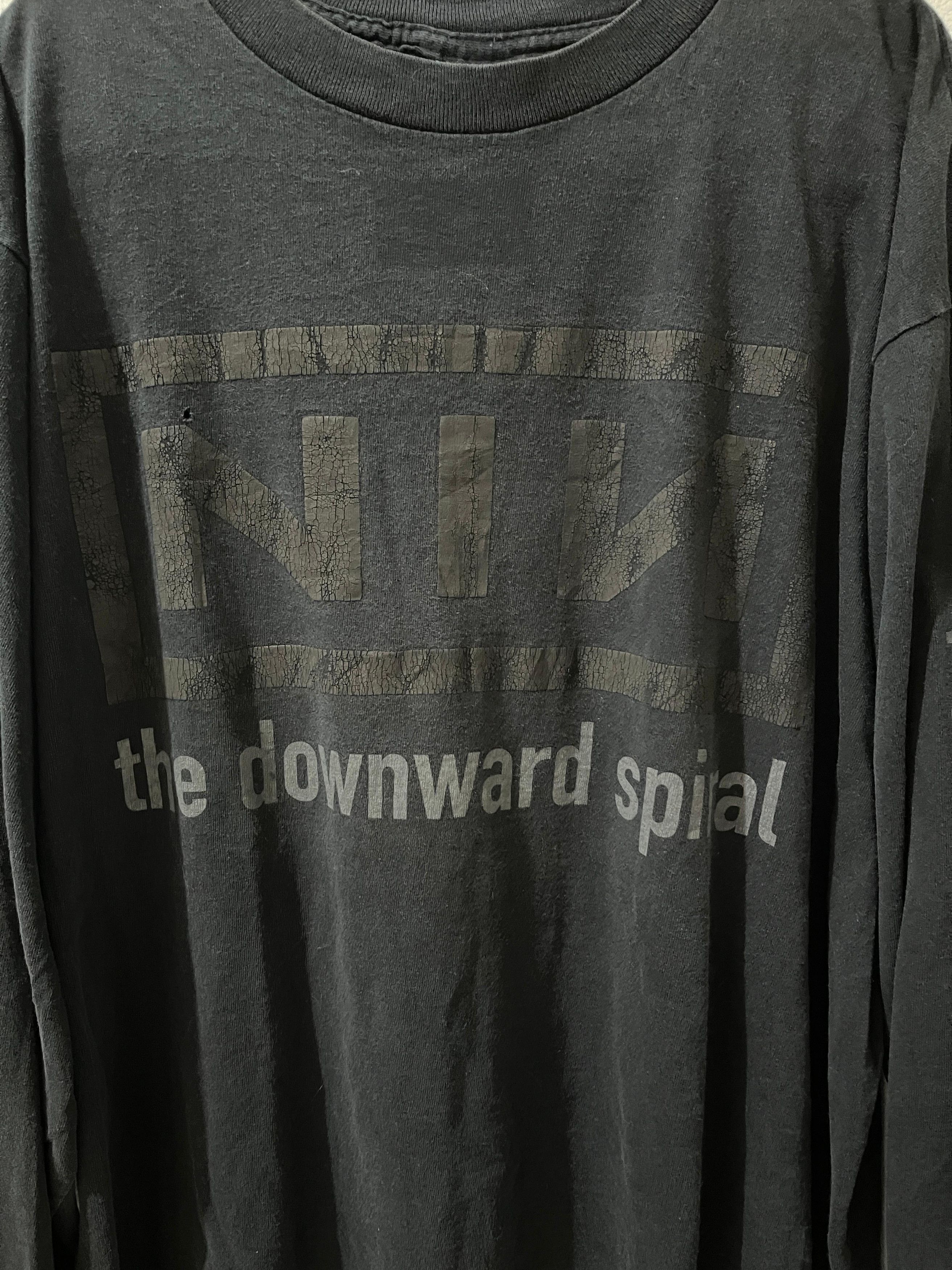 Band Tees Vintage Nine Inch Nails the downward spiral 90s Size US XL / EU 56 / 4 - 2 Thumbnail