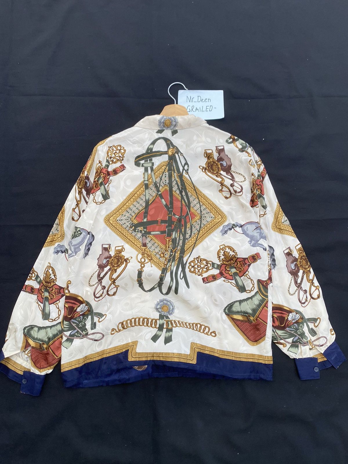 Vintage Rare Vintage Madame Rivere Silk Blouse Size M / US 6-8 / IT 42-44 - 15 Thumbnail