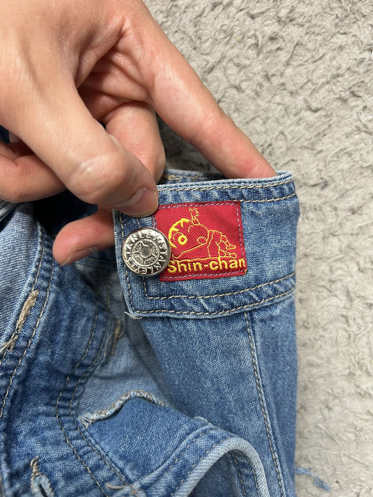 Vintage Unique Dungarees Chin Chan Jeans Denim Avant Garde Vintage Size US 32 / EU 48 - 4 Thumbnail
