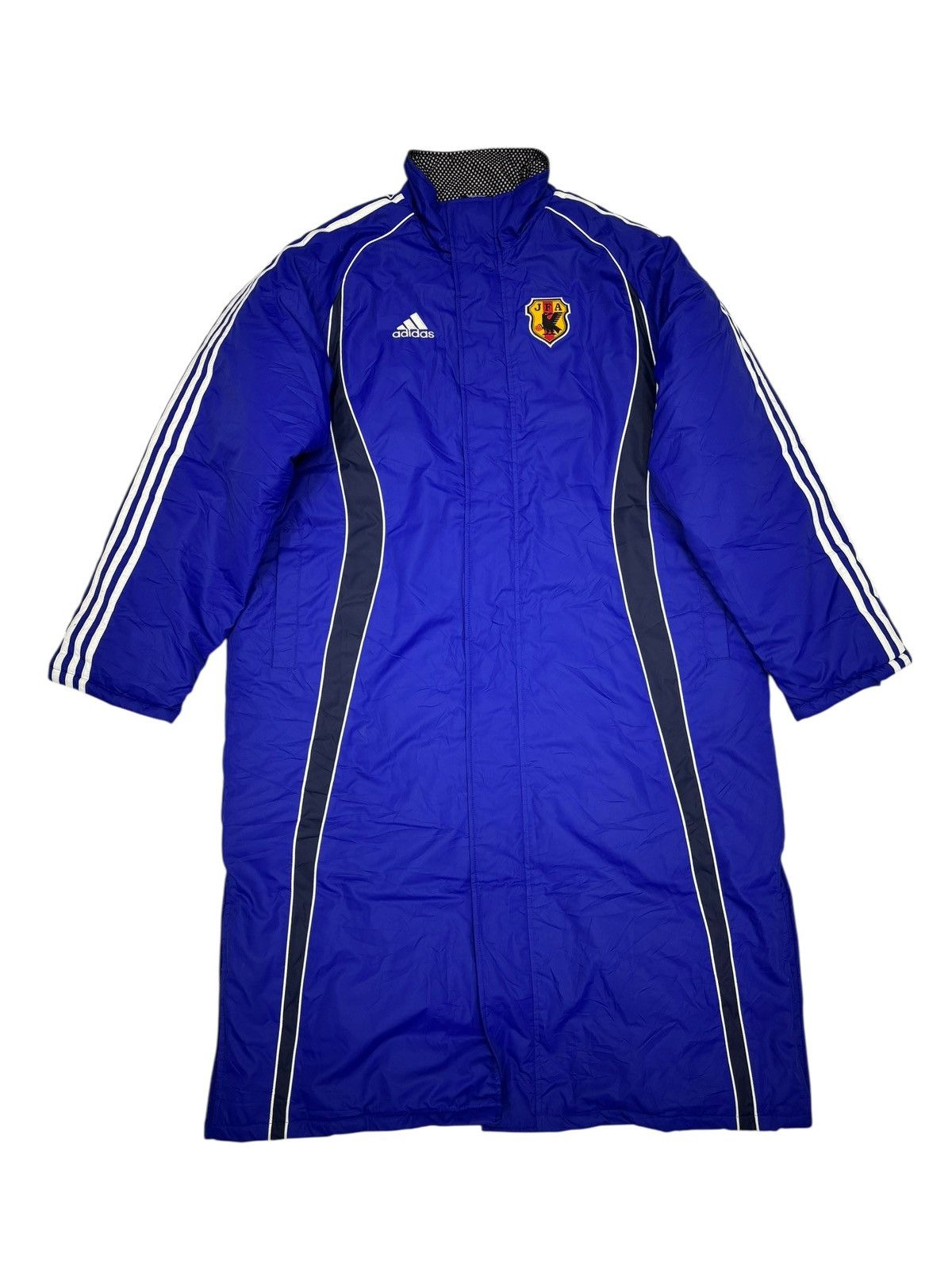 Japanese Brand JAPAN FOOTBALL ASSOCIATION JFA LONG PUFFER JACKET Size US XL / EU 56 / 4 - 5 Thumbnail