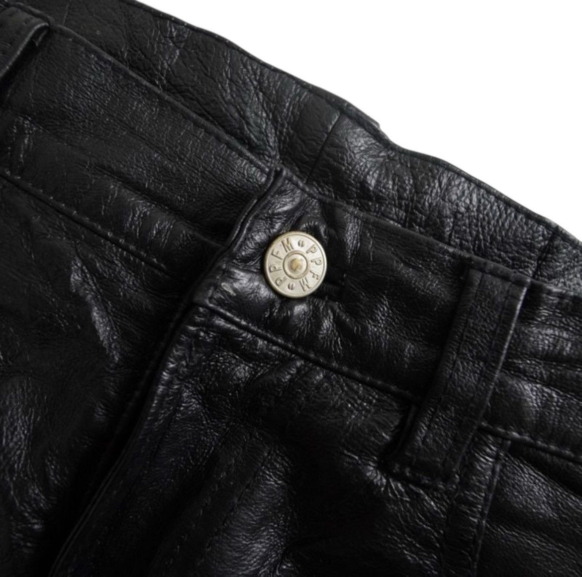 PPFM PPFM Pig Skin Leather Pants Size US 32 / EU 48 - 2 Thumbnail