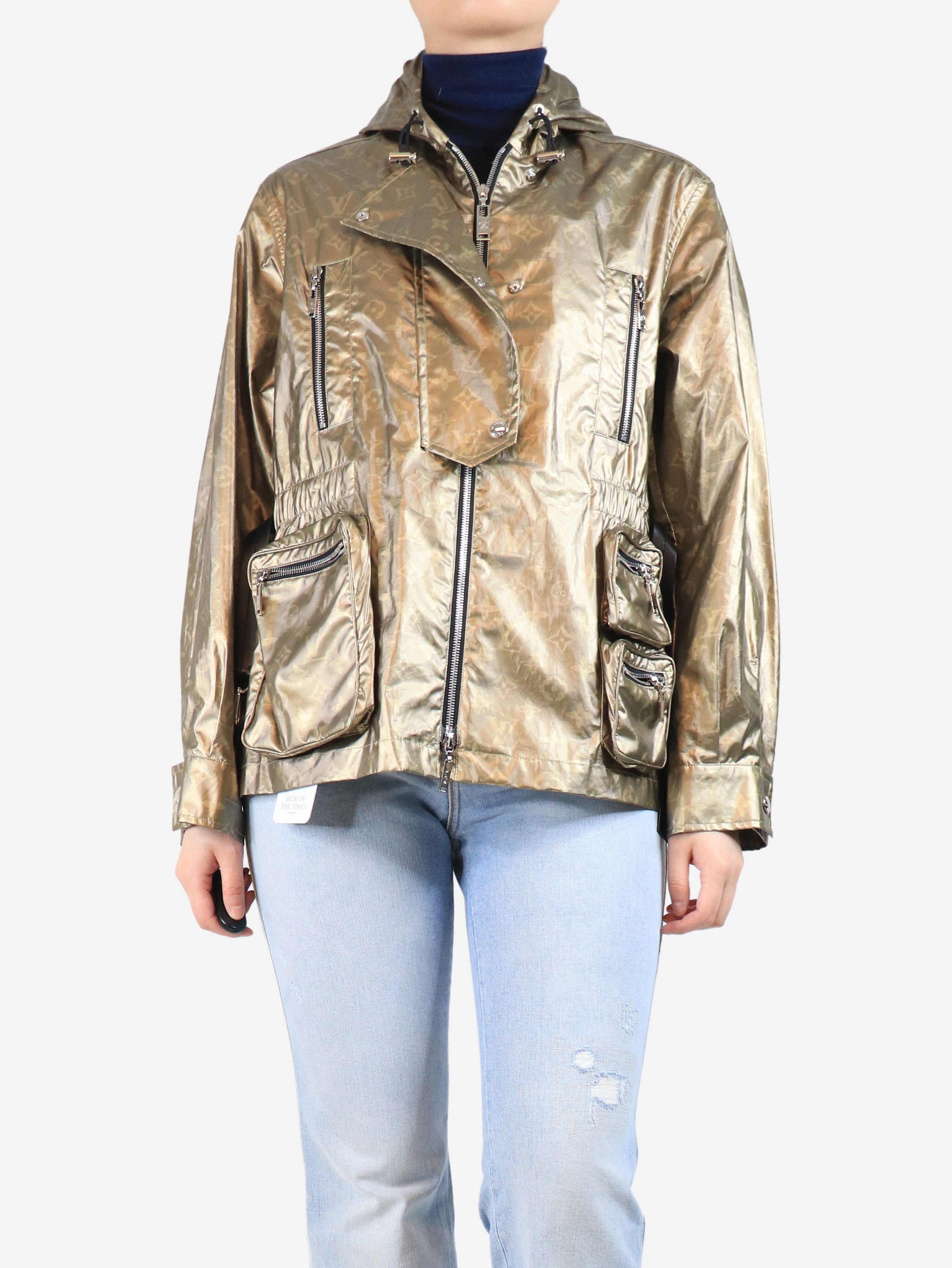 Louis Vuitton Gold Monogram shell jacket - UK 12 Size M / US 6-8 / IT 42-44 - 1 Thumbnail