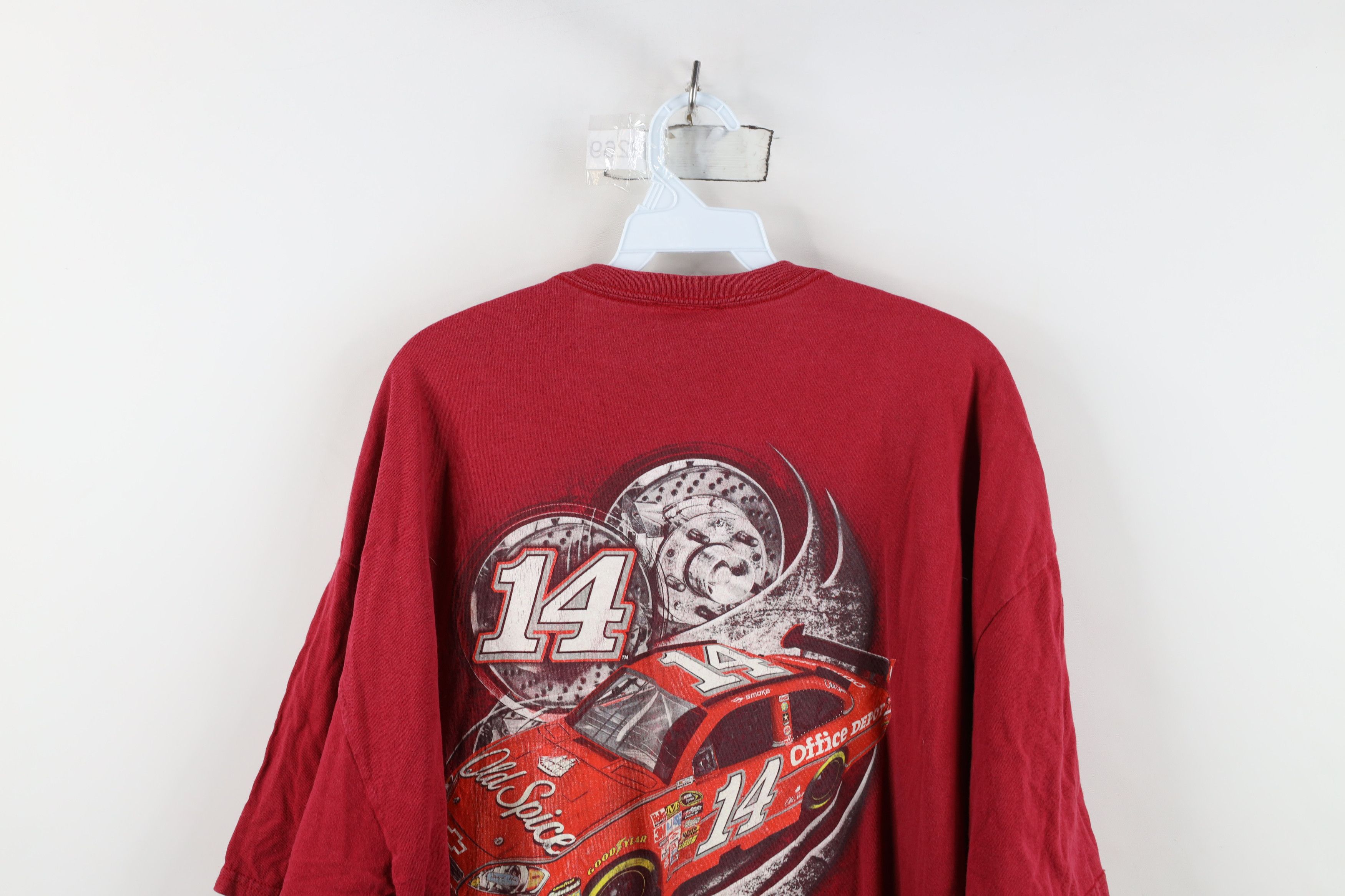Vintage Vintage Y2K Nascar Tony Stewart Racing Short Sleeve T-Shirt Size US XXL / EU 58 / 5 - 13 Thumbnail