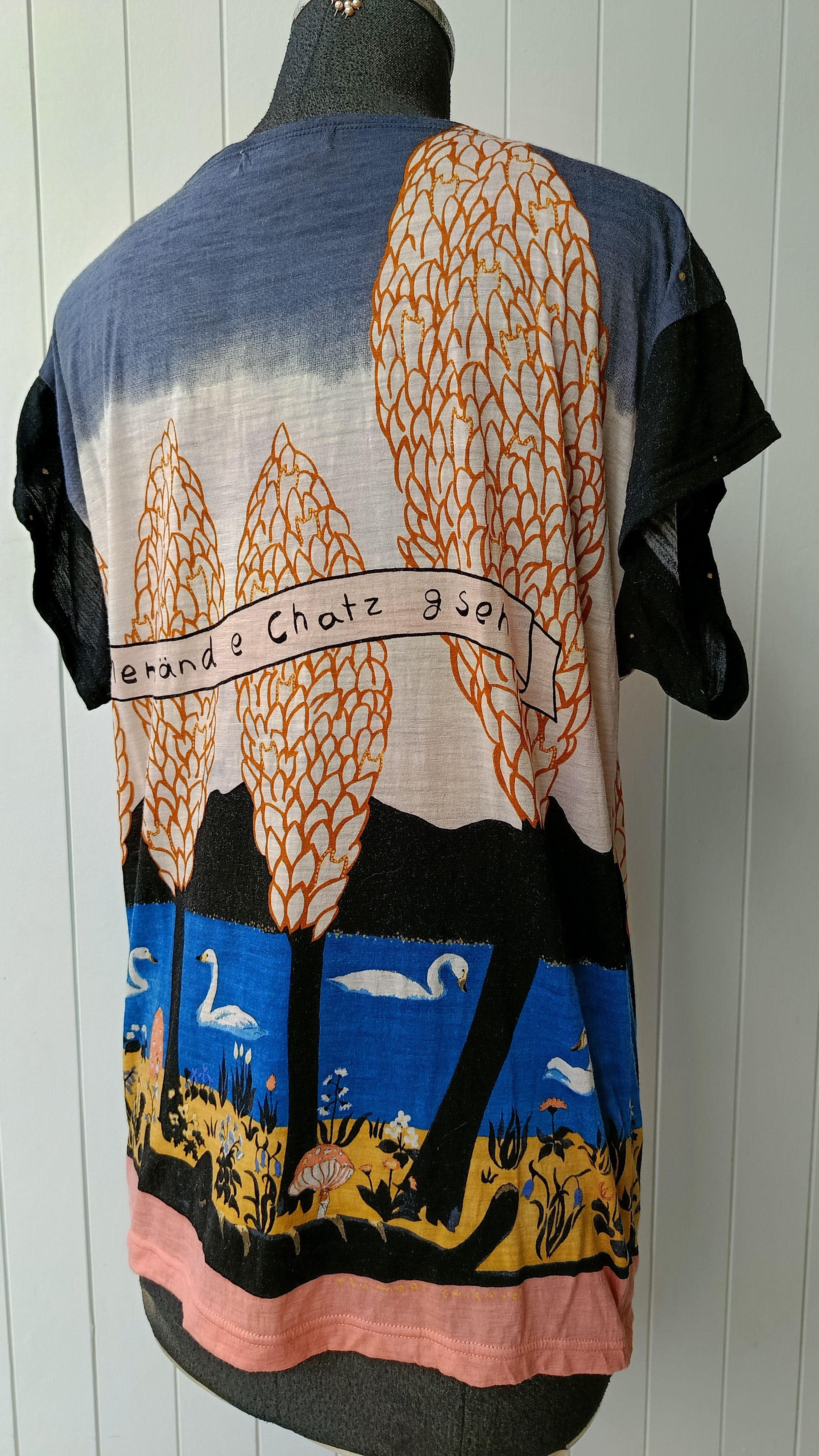 Tsumori Chisato Tsumori Chisato 2 ISSEY MIYAKE Japan wool tshirt RARE Size S / US 4 / IT 40 - 6 Thumbnail