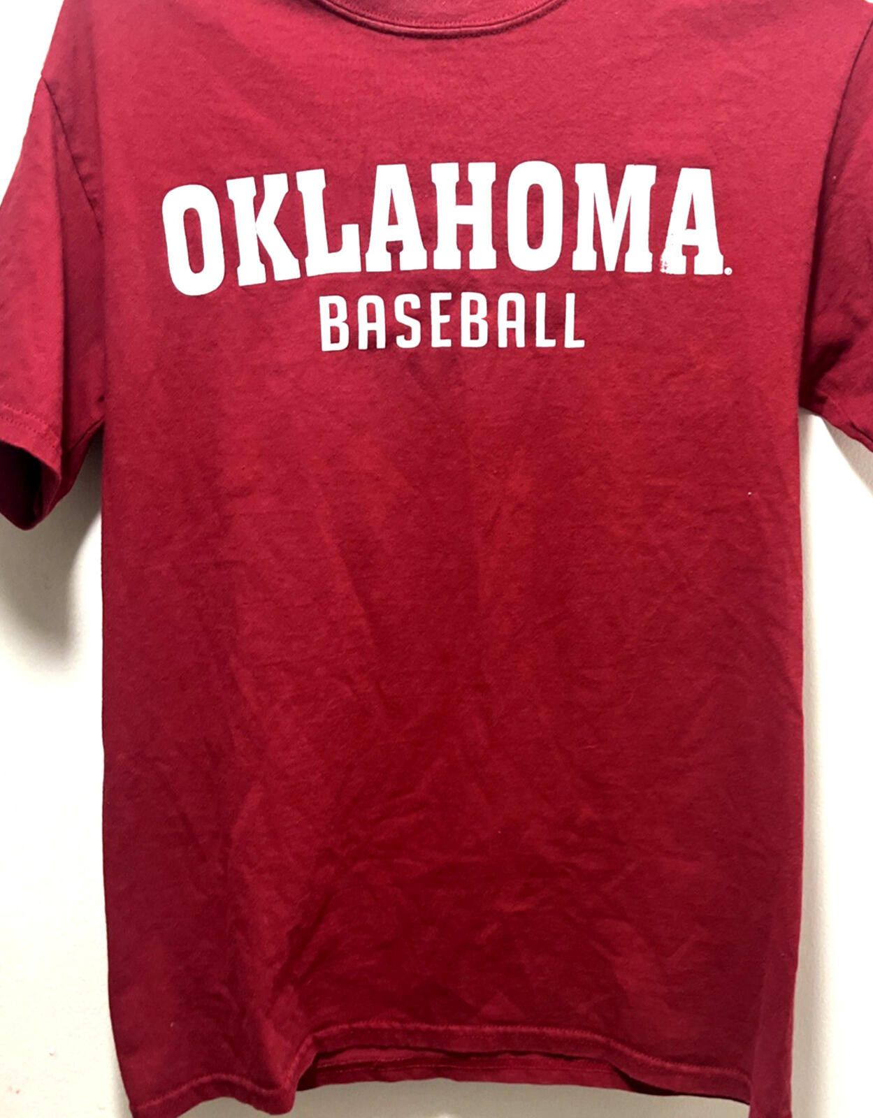 Other Small Men's Oklahoma Sooners Baseball Short Sleeve T-Shirt Size ONE SIZE - 1 Thumbnail