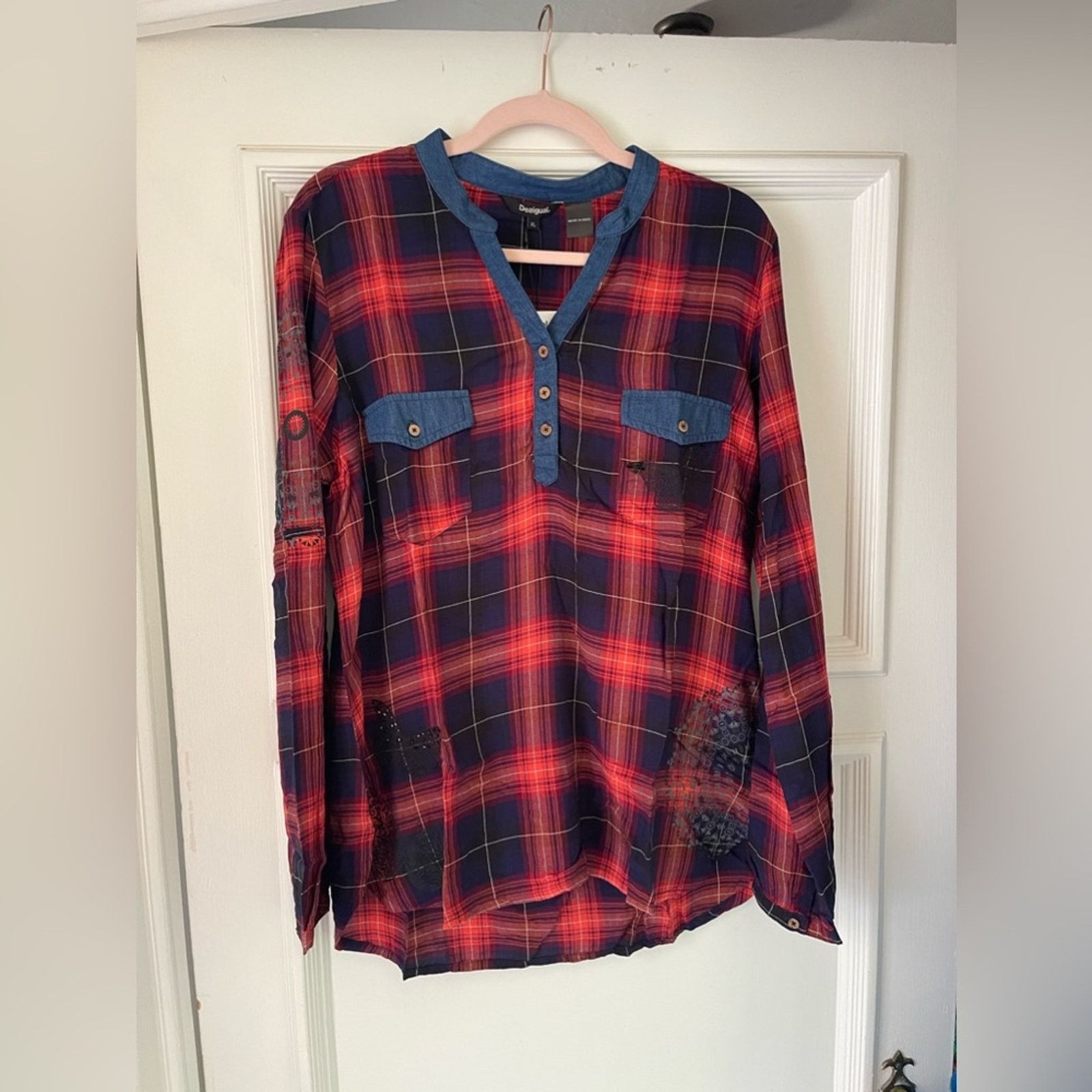 Desigual Desigual Penny Top NWT SIZE: XL Size L / US 10 / IT 46 - 7 Thumbnail