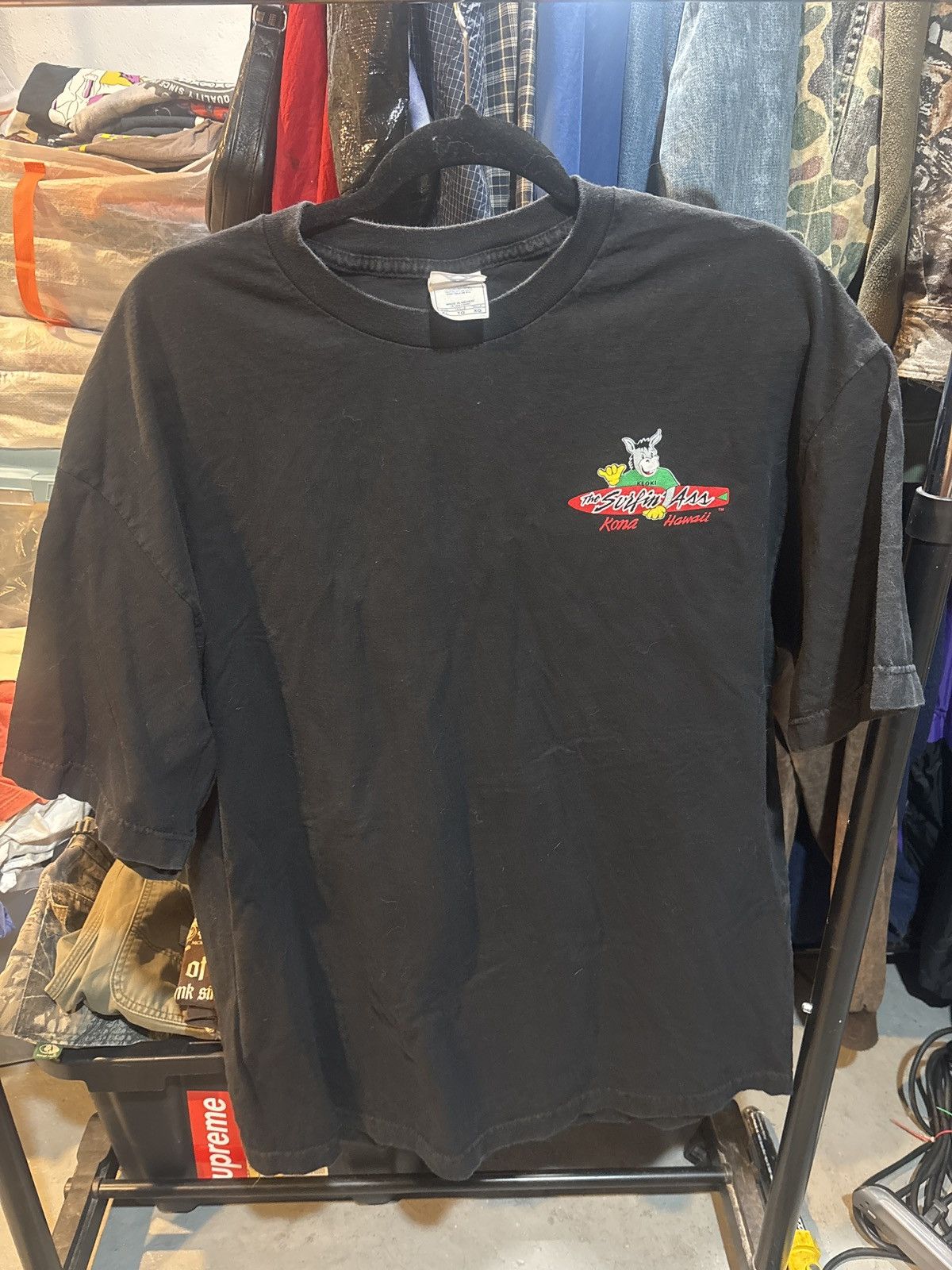 Vintage The Surfin A$$ Kona, Hawaii Tee Size US XL / EU 56 / 4 - 5 Thumbnail