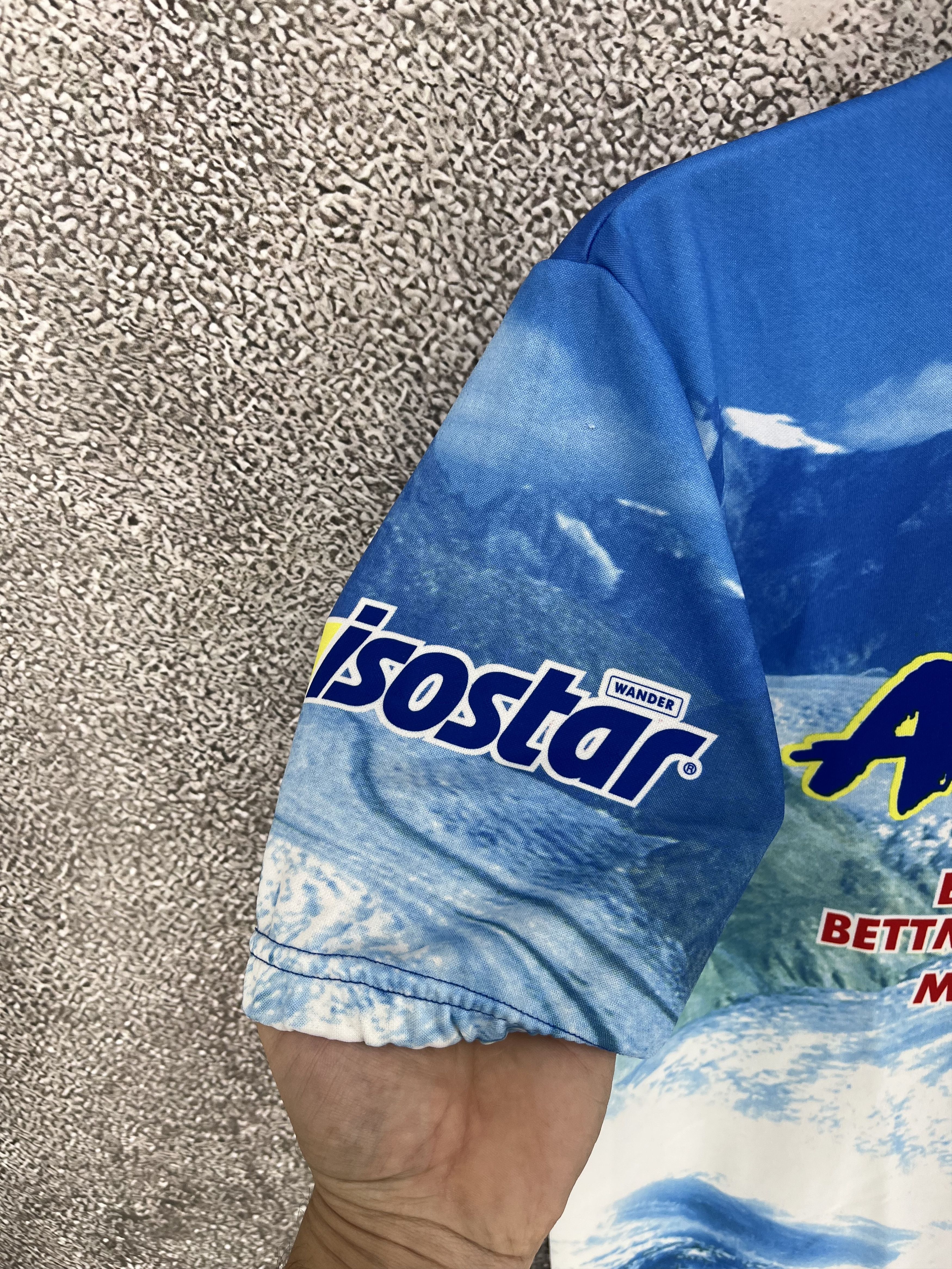 Vintage Vtg Maralp Tour ’98 Aletsch Cycl0ing Jersey Mountain Print Size US XL / EU 56 / 4 - 6 Thumbnail