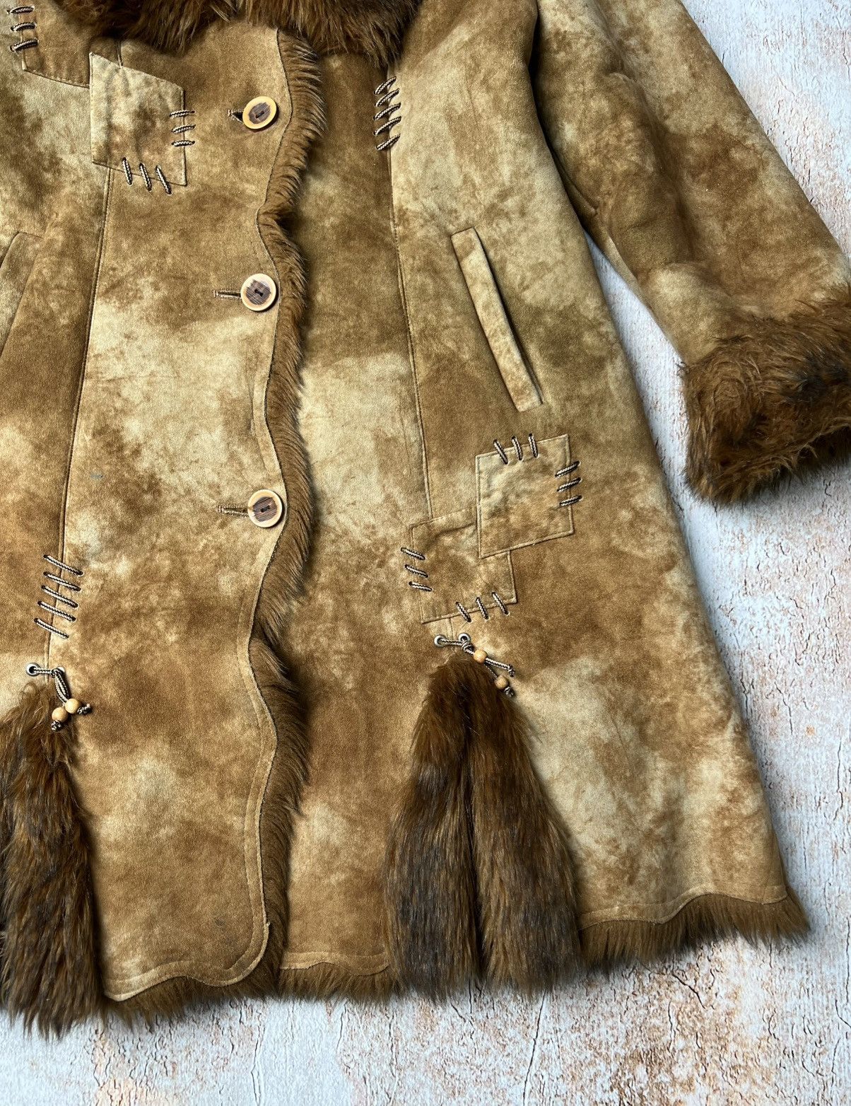 Vintage Vintage Adorable afgan penny lane fur coat Size S / US 4 / IT 40 - 3 Thumbnail