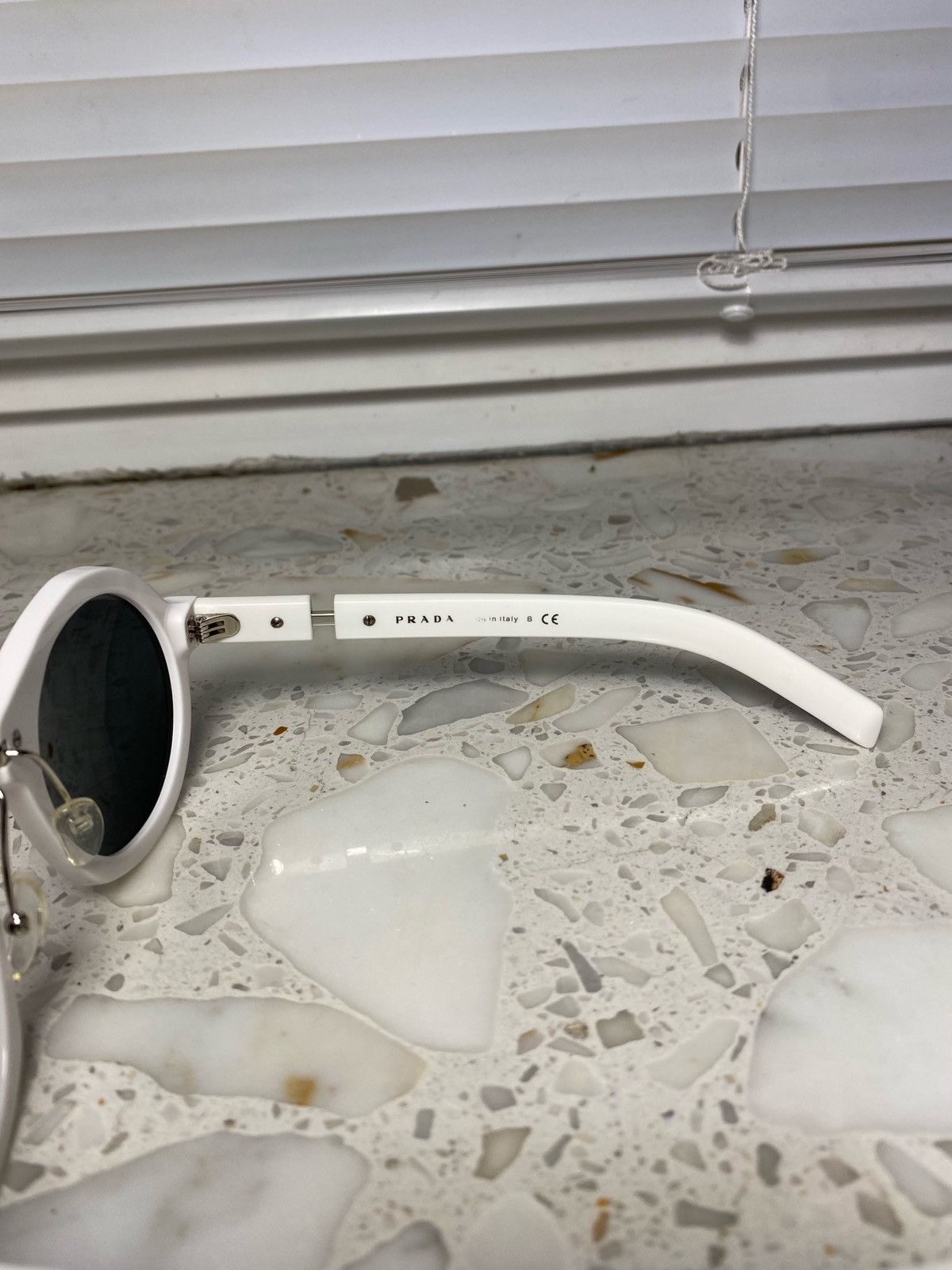 Prada Silver Tab Vintage Prada Sunglasses Size ONE SIZE - 7 Thumbnail
