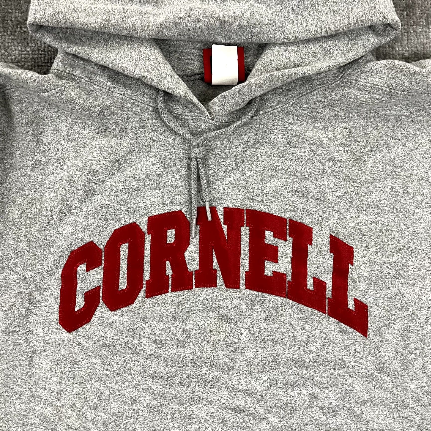 Vintage VINTAGE Cornell University Hoodie Mens Medium Gray Sweatshirt Pullover College Logo Logo Embroidered College Sports U.S. Size US M / EU 48-50 / 2 - 2 Thumbnail