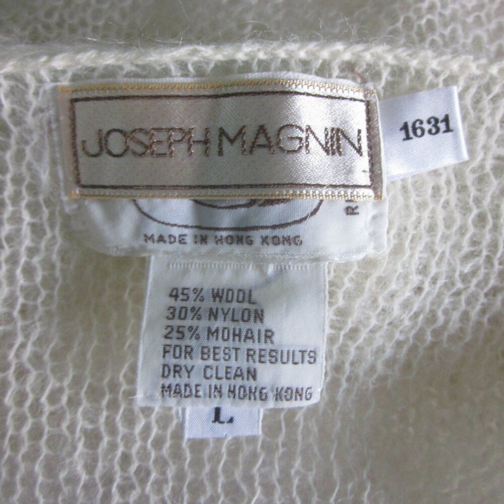 Vintage Vintage Wool Mohair Loose Knit Sweater Women Sz L Joseph Mag Size L / US 10 / IT 46 - 3 Thumbnail
