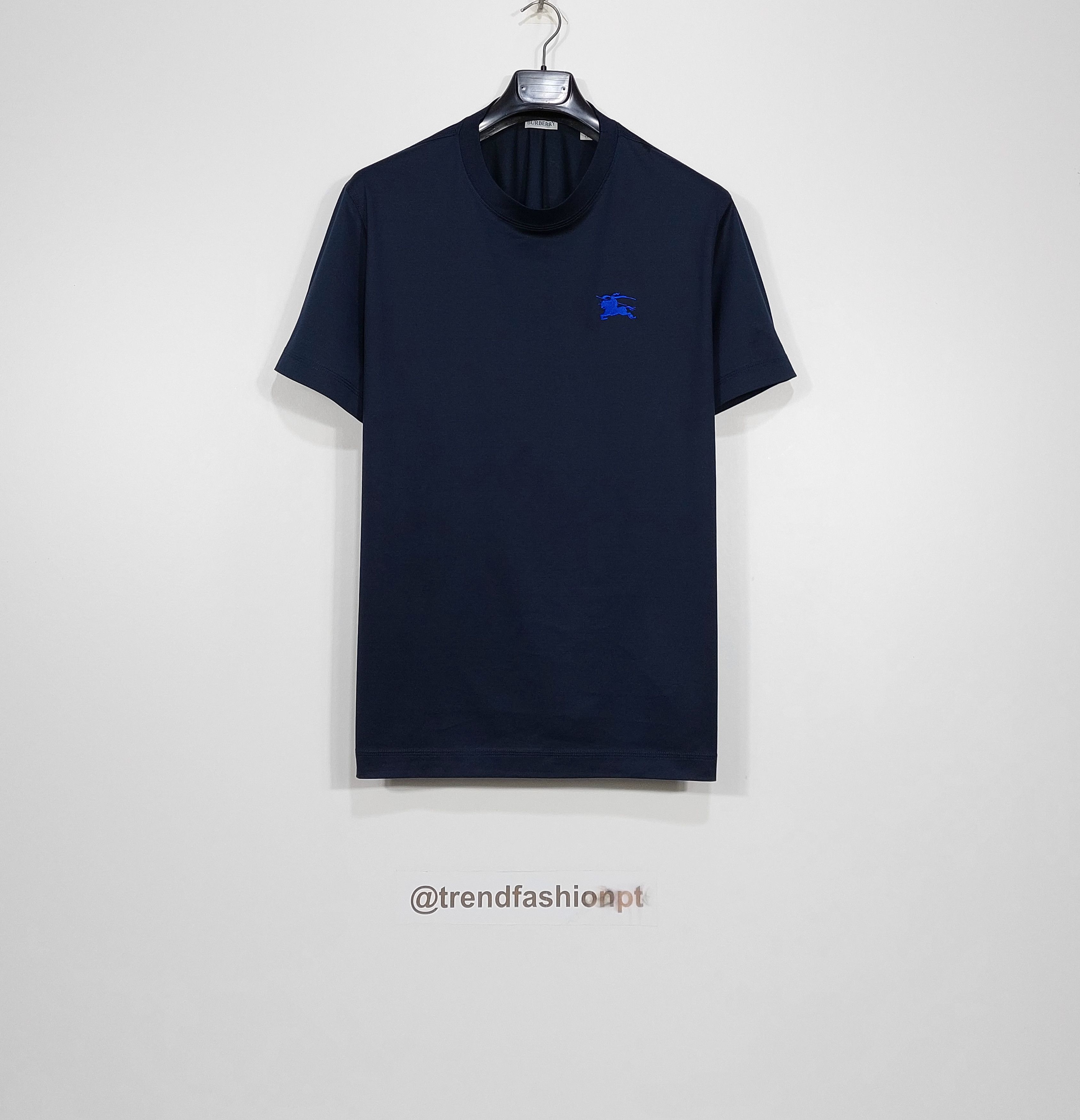 Burberry EKD embroidered logo tshirt - navy XL Size US XL / EU 56 / 4 - 1 Thumbnail