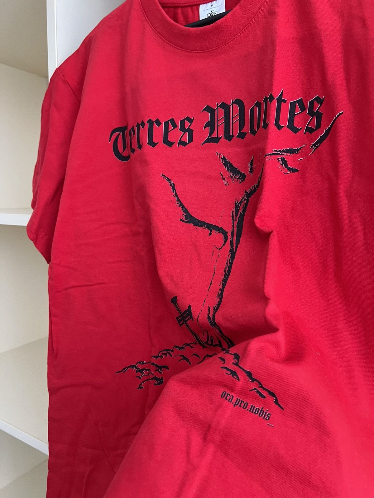 Band Tees Vintage Terres Mortes Black Metal Rock T-Shirt Tee Size M Size US M / EU 48-50 / 2 - 6 Thumbnail